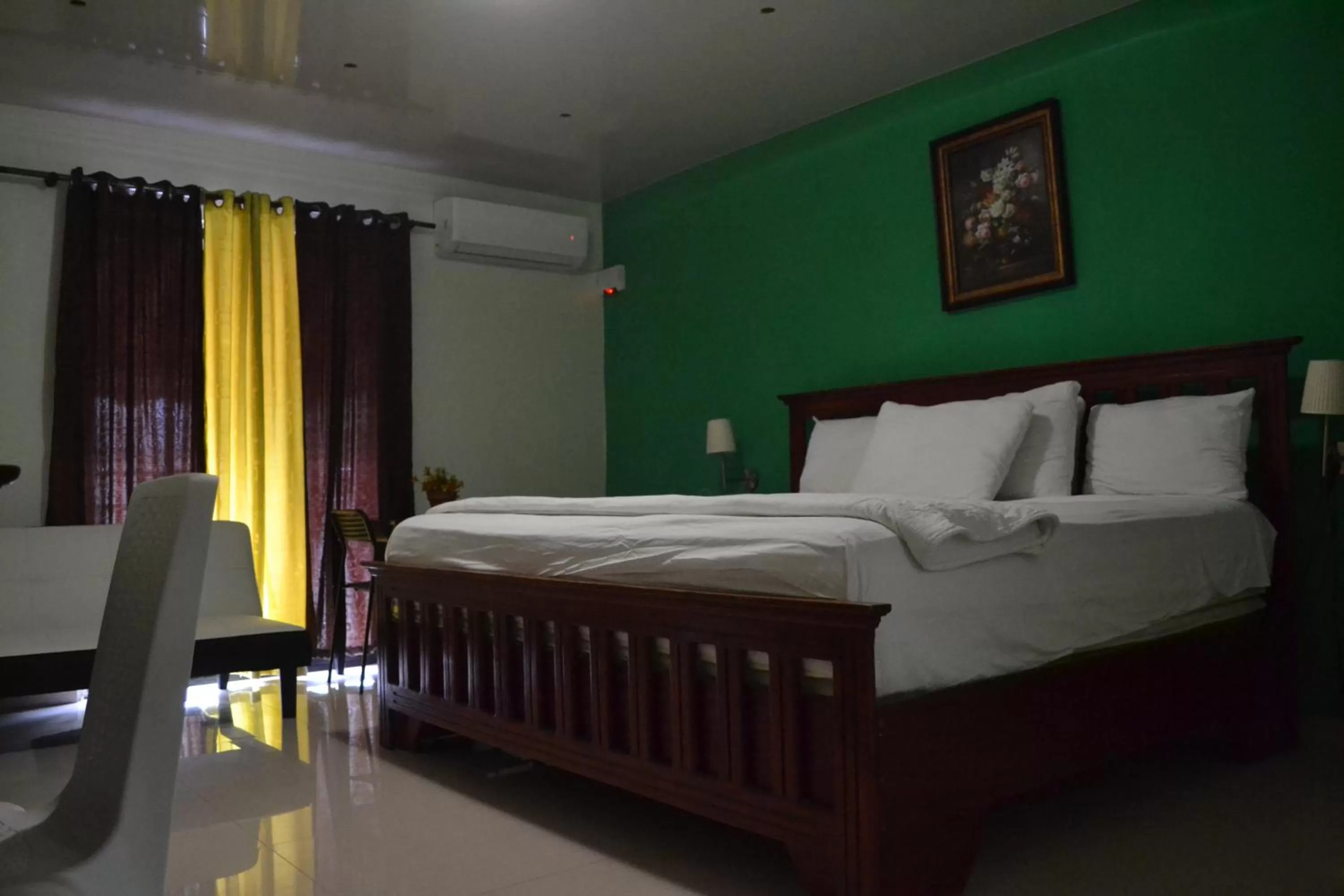 Bed in Hotel Renacer