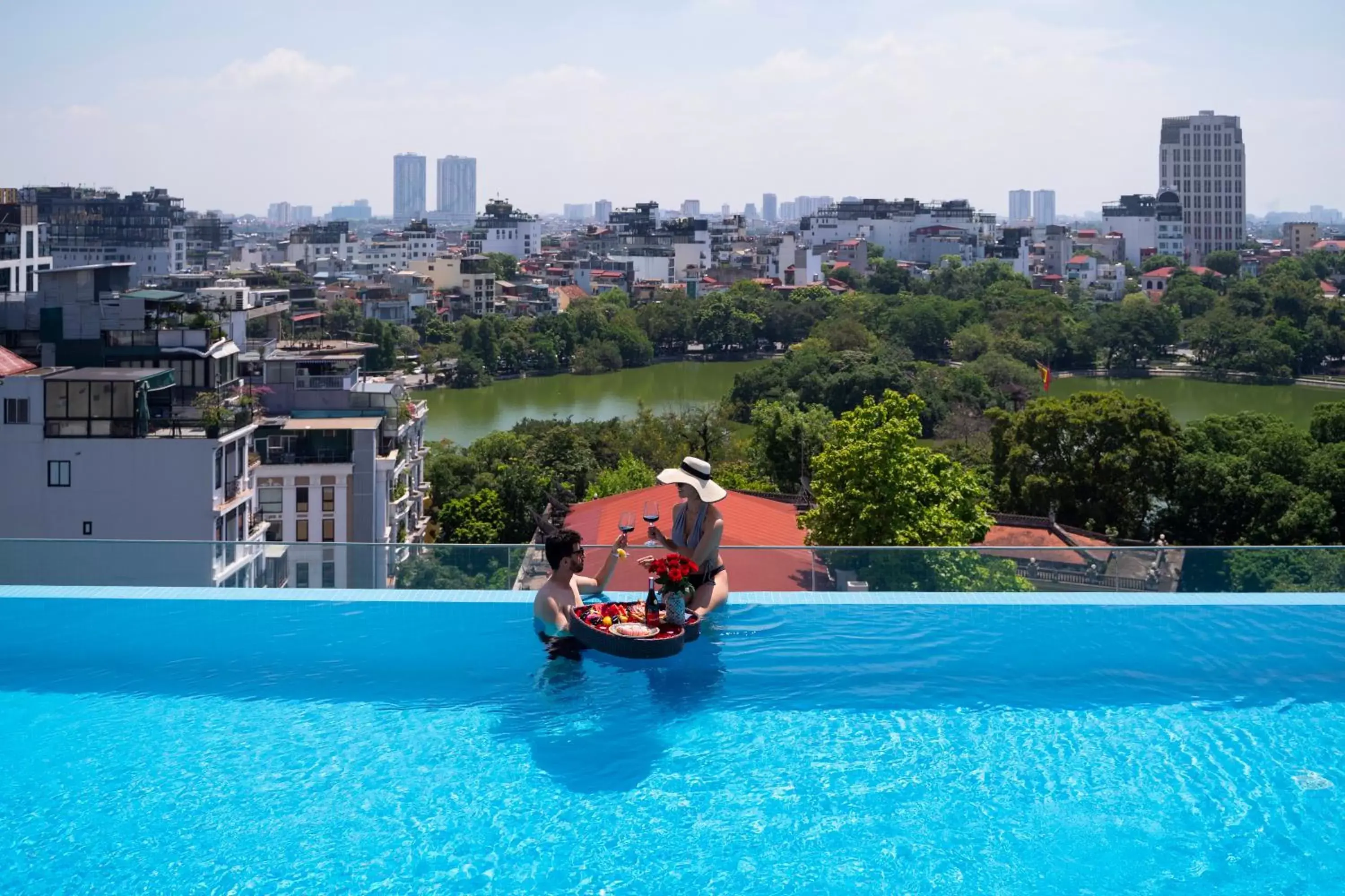 City view, Swimming Pool in The Oriental Jade Hotel