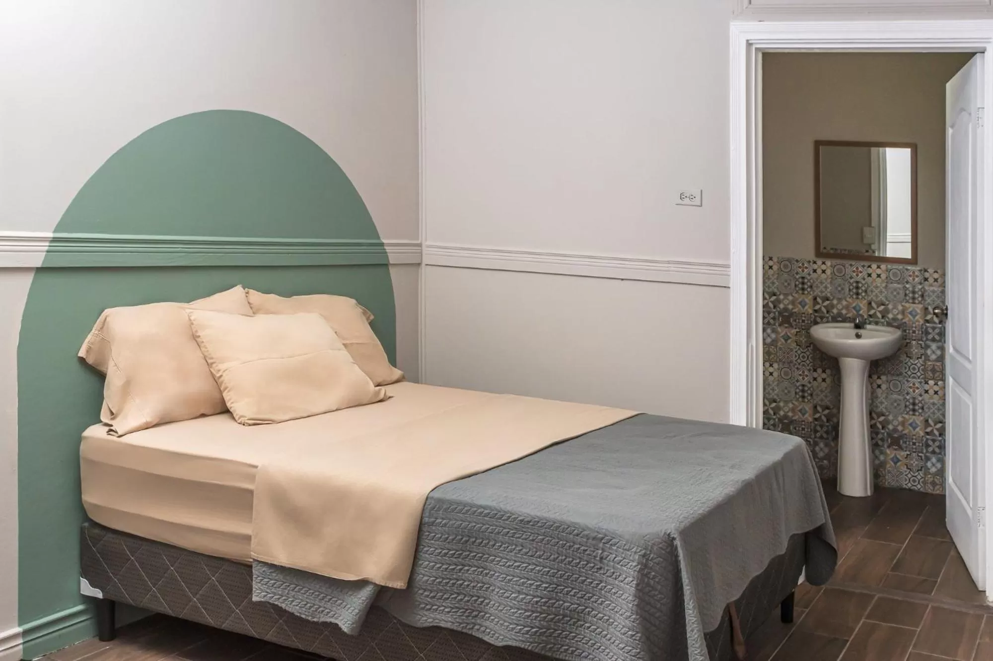 Bed in Otoya 1907 Hotel