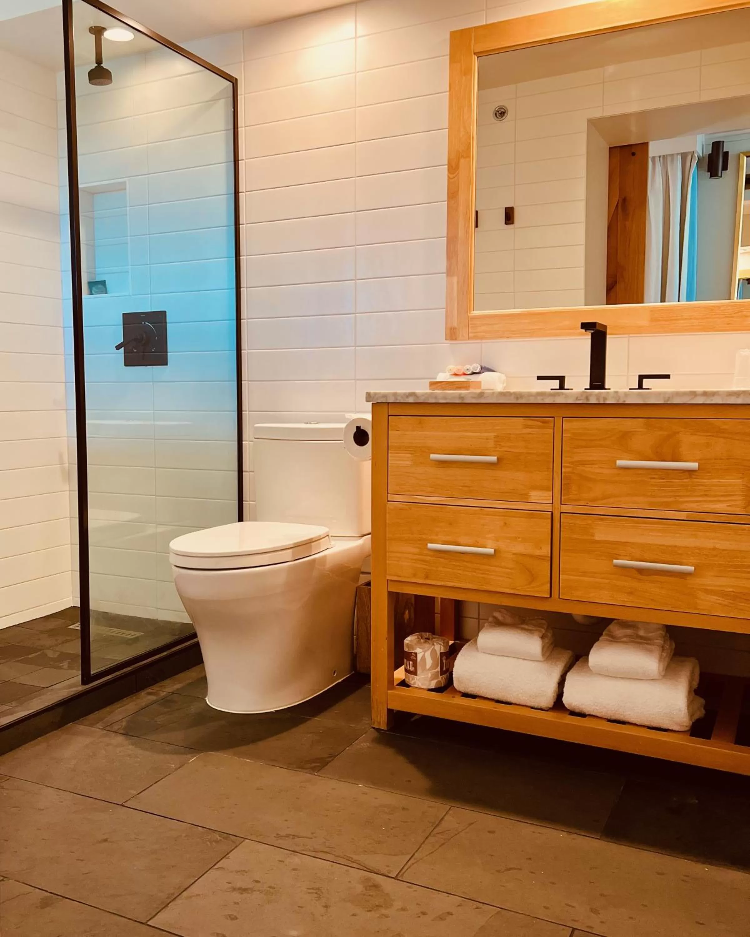 Bathroom in Hotel La Croix