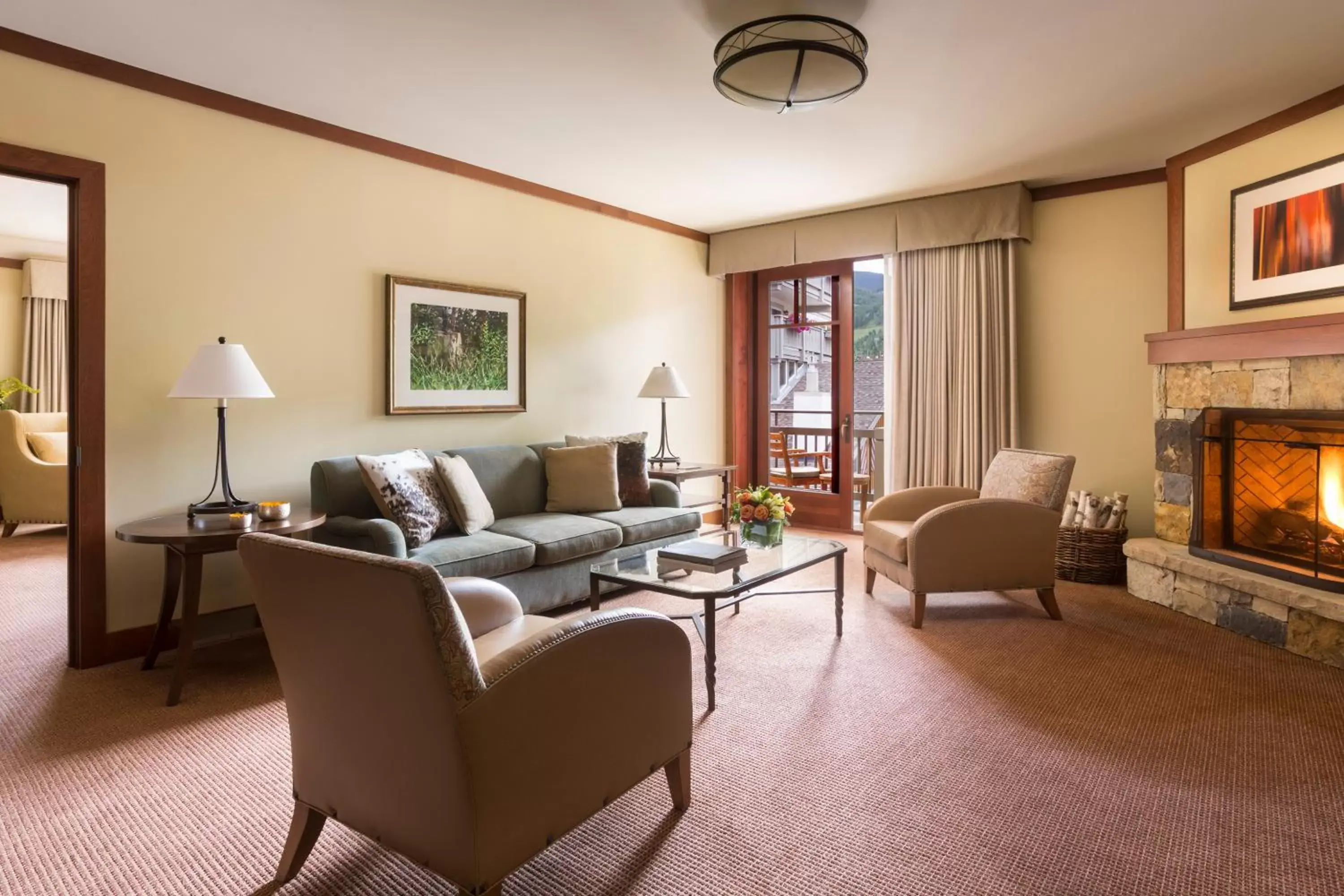 Living room, Seating Area in Four Seasons Resort Vail