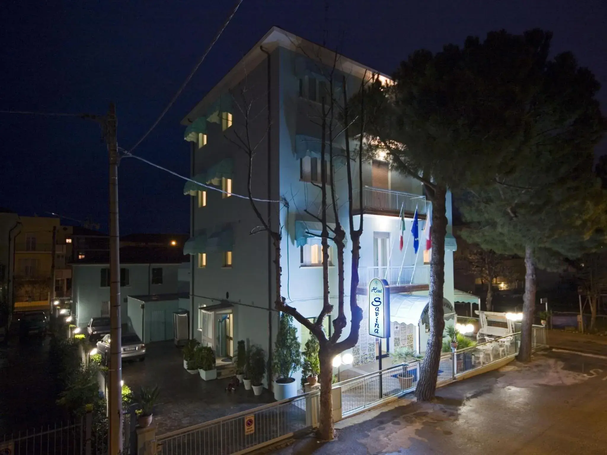 Facade/entrance in Hotel Savina Facade/entrance in Hotel Savina