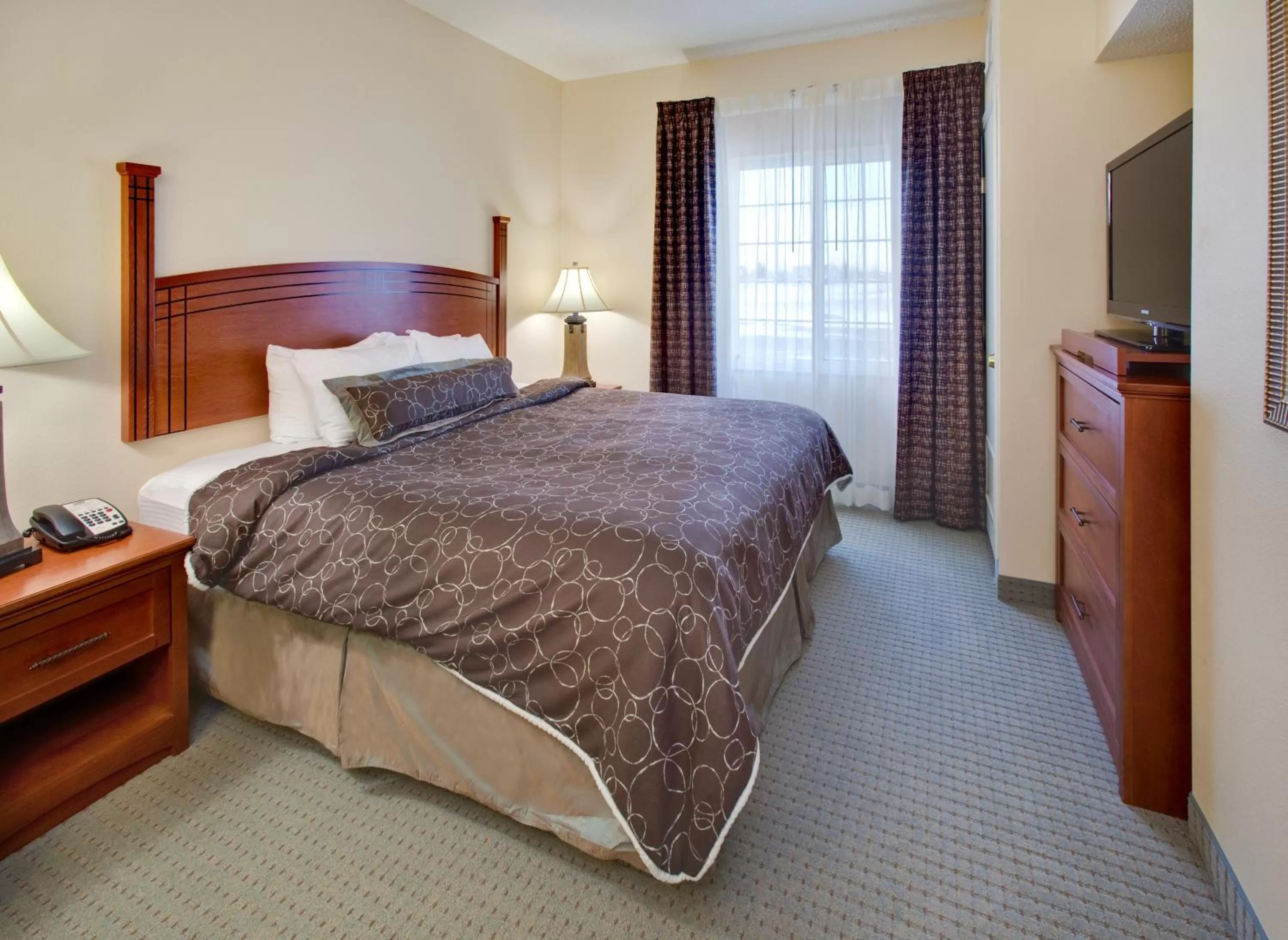 Bed in Staybridge Suites Fargo by IHG