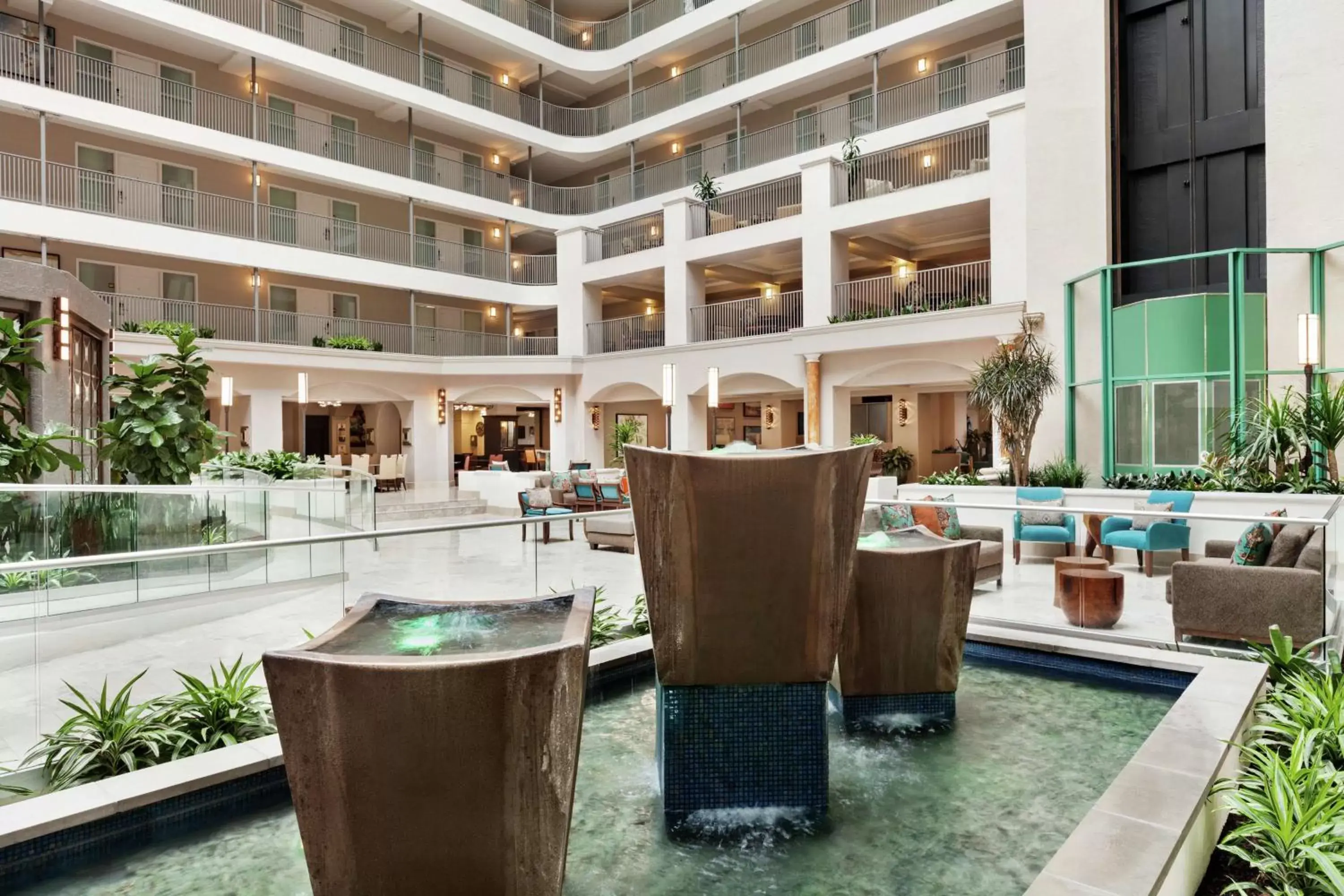 Lobby or reception, Swimming Pool in Embassy Suites by Hilton Santa Ana Orange County Airport