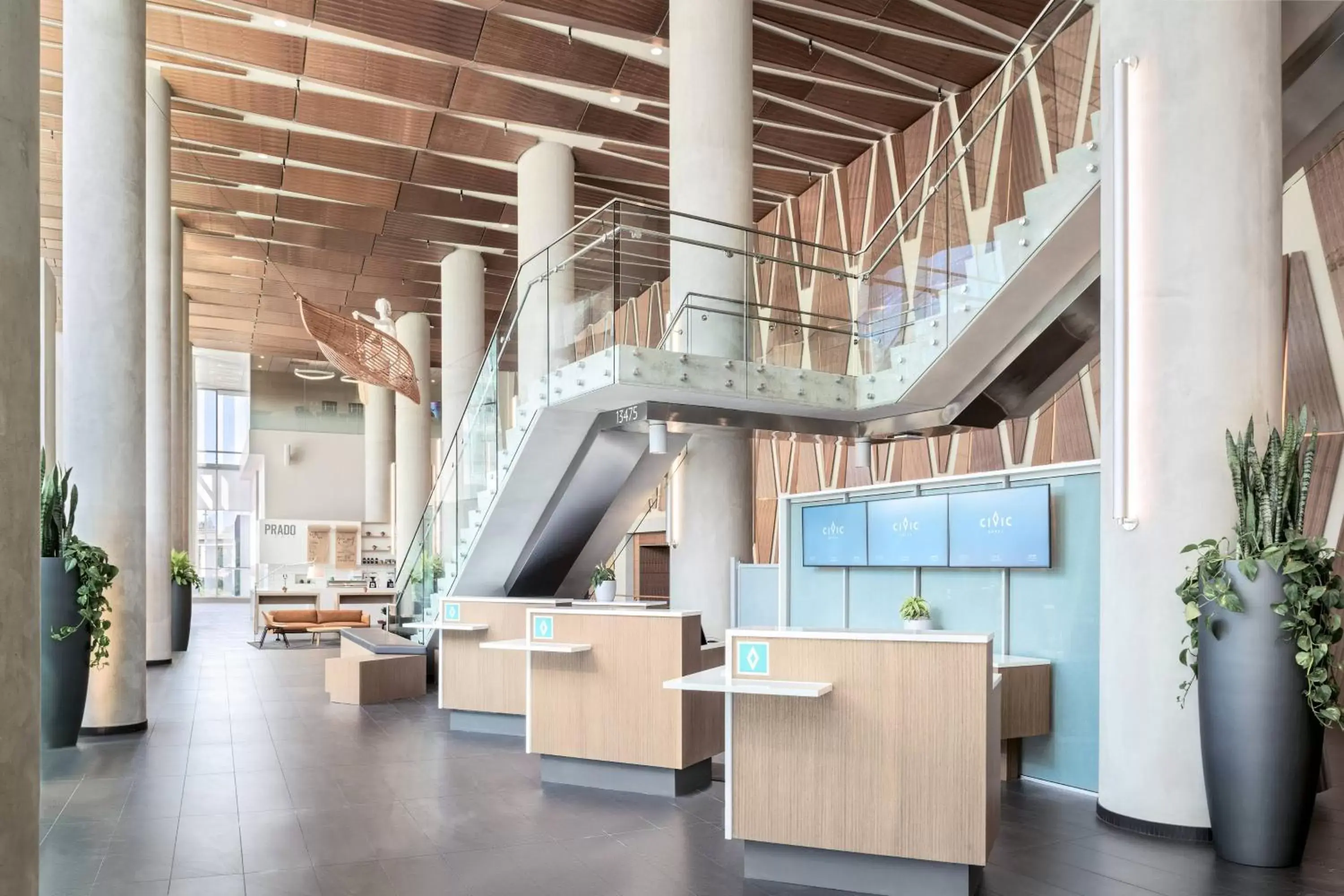 Lobby or reception in Civic Hotel, Autograph Collection Lobby or reception in Civic Hotel, Autograph Collection