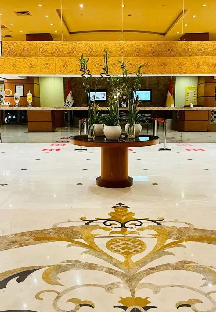 Lobby or reception in Dedeman Erbil Hotel City Center Lobby or reception in Dedeman Erbil Hotel City Center