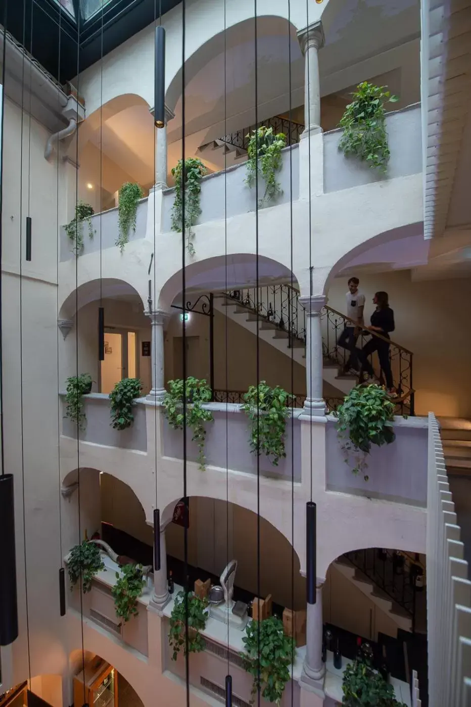 Patio in Hotel Gabbani