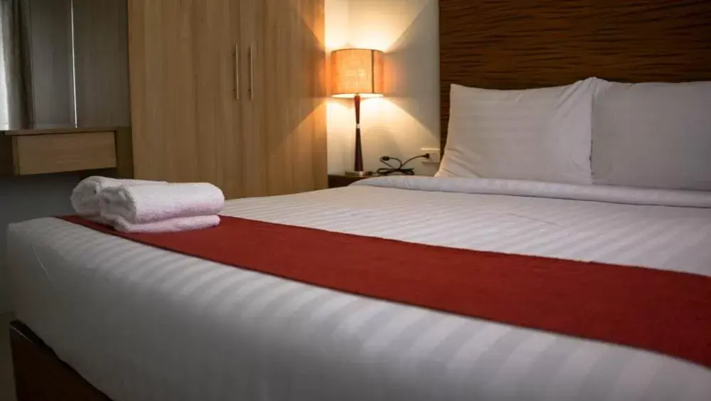 Bed in Sebastien Hotel Bed in Sebastien Hotel