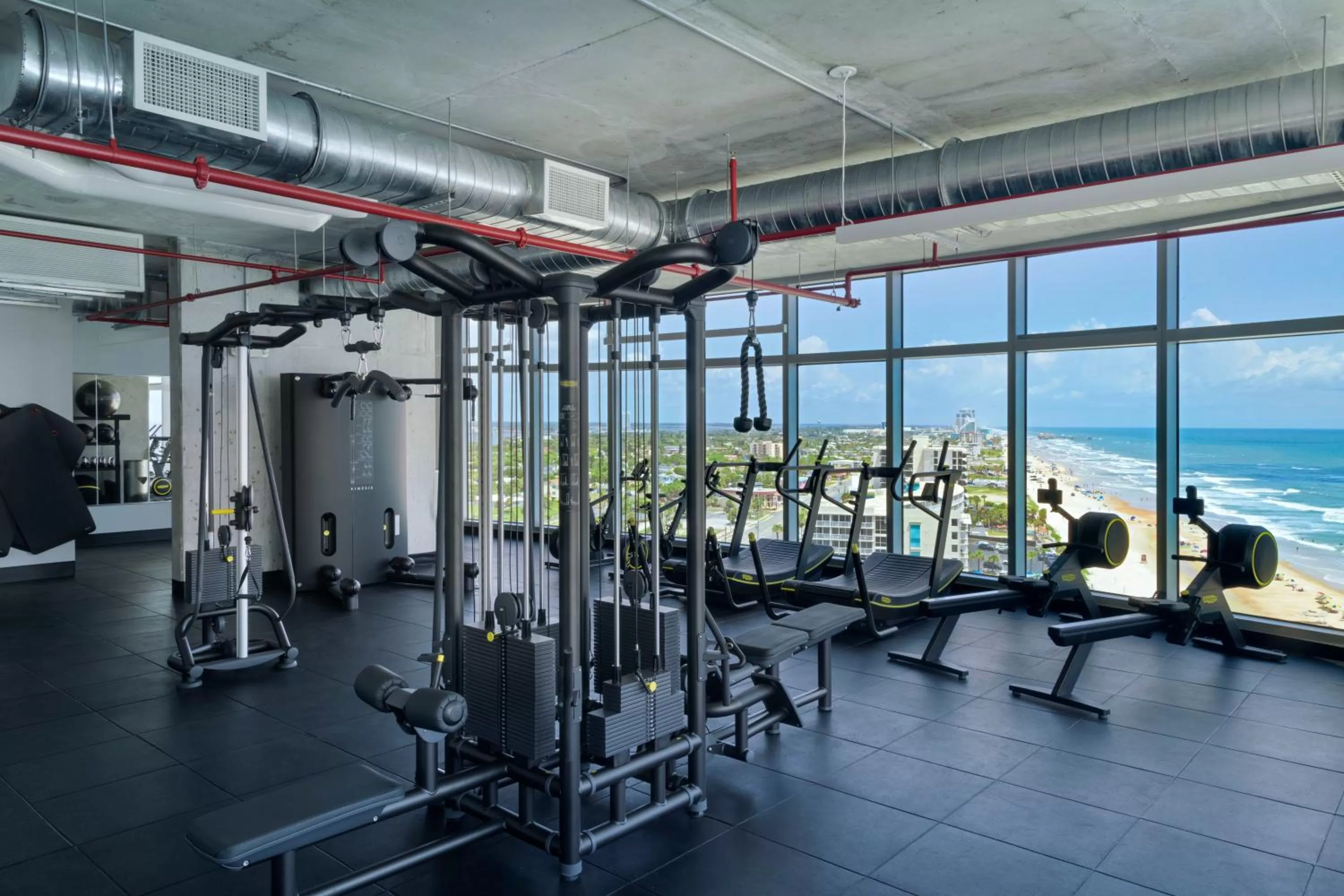 Fitness centre/facilities in Max Beach Resort
