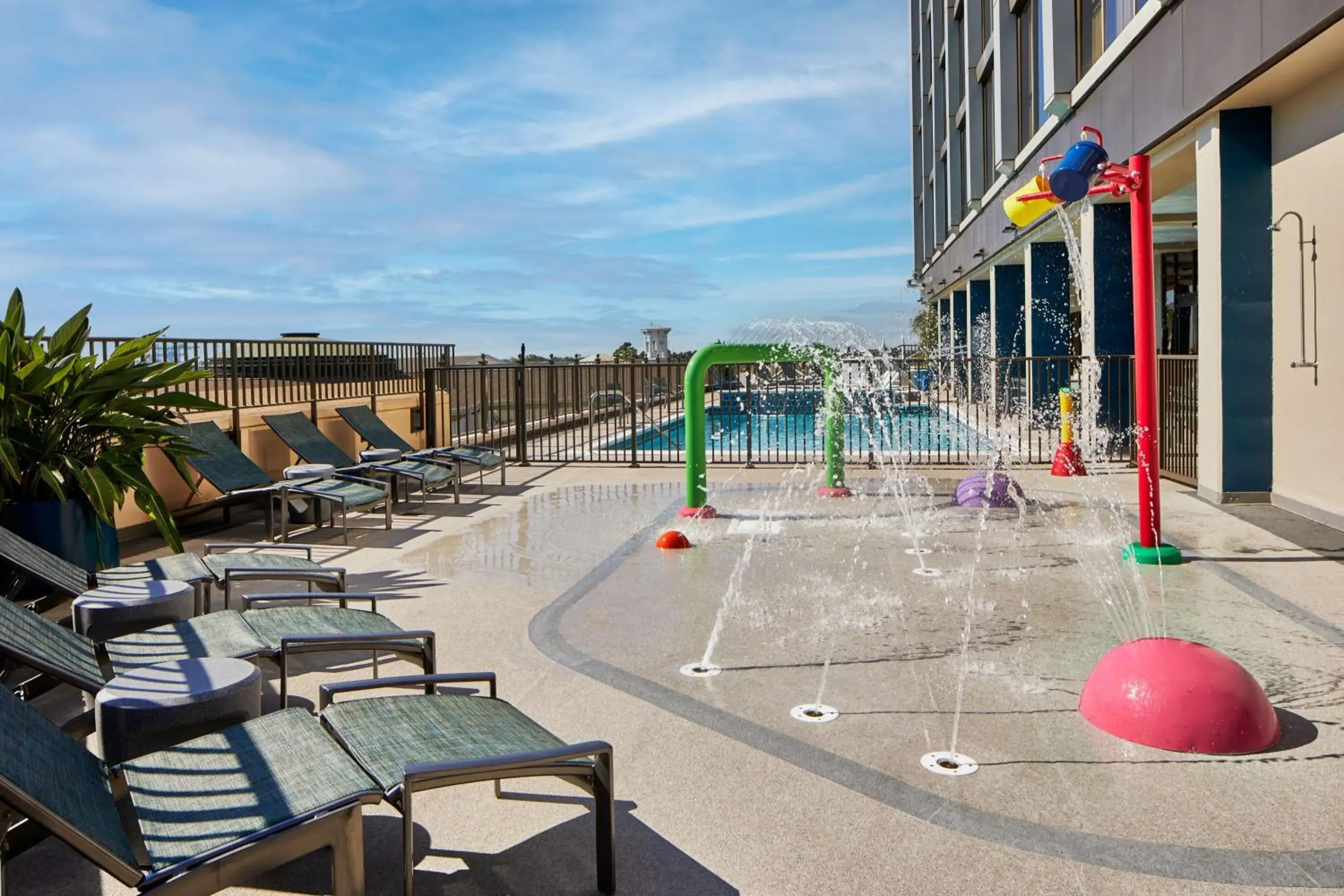 Swimming pool, Children's Play Area in Renaissance by Marriott Mobile Riverview Plaza Hotel