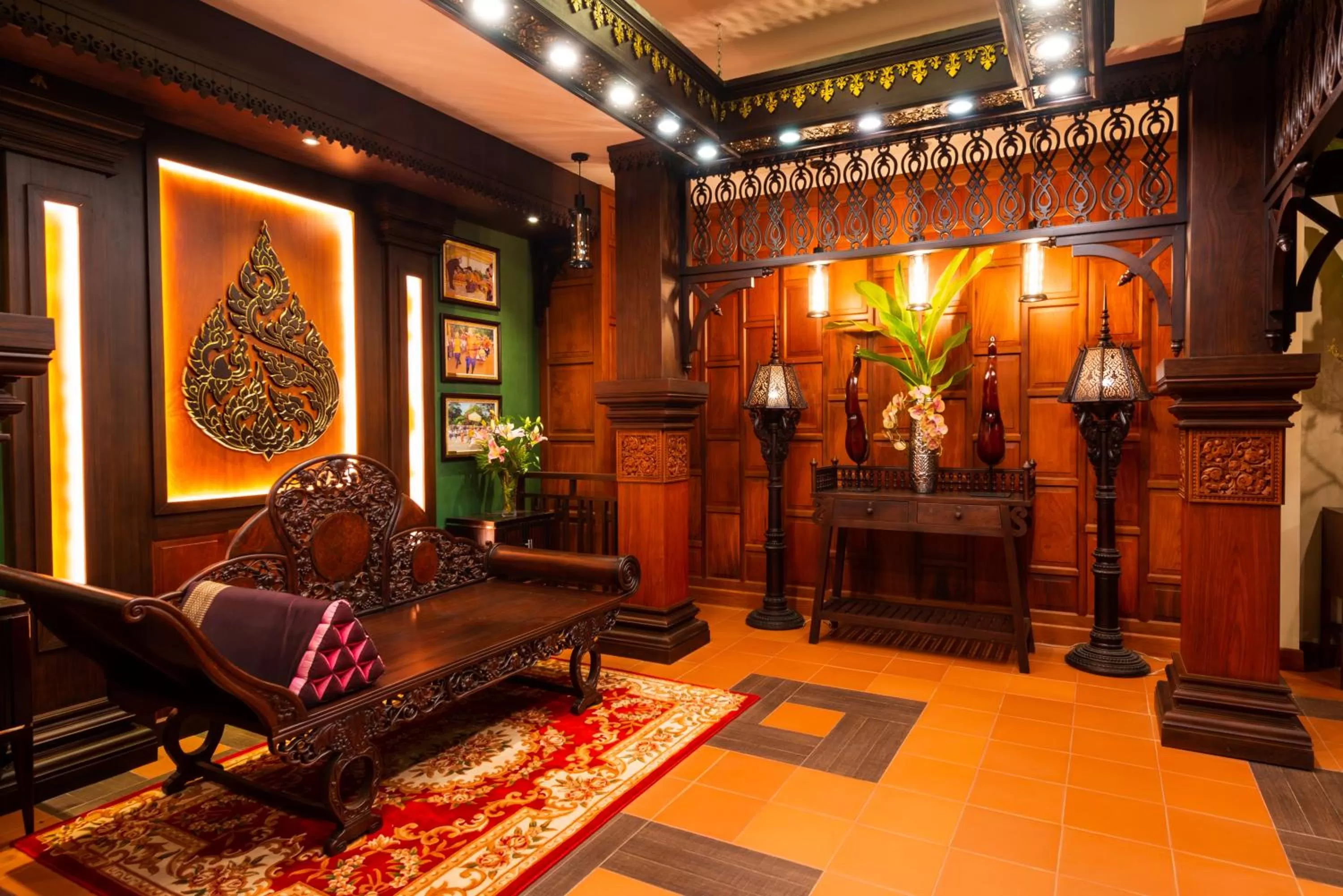 Seating area in Borei Angkor Resort & Spa