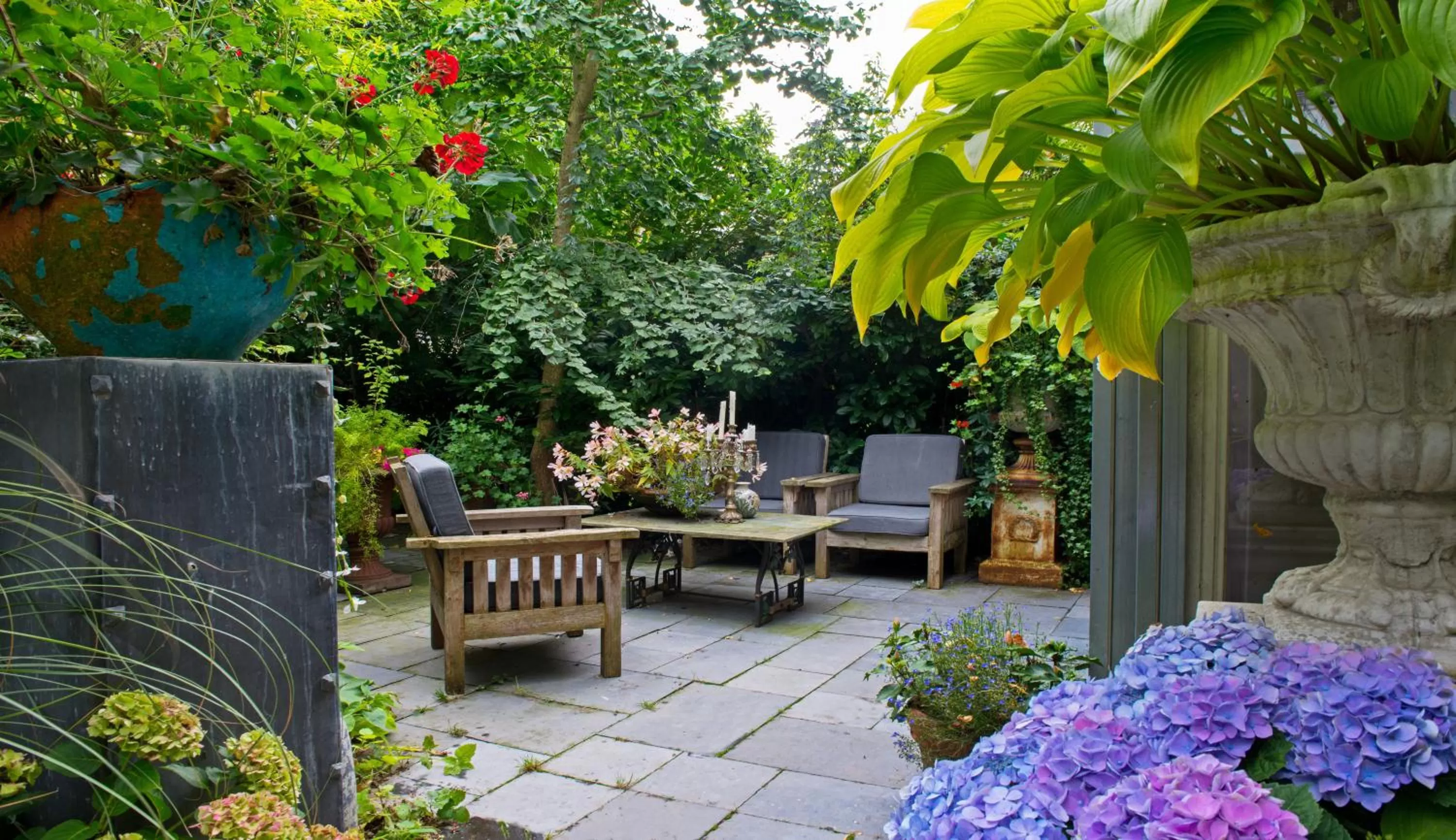 Garden in Breitner House