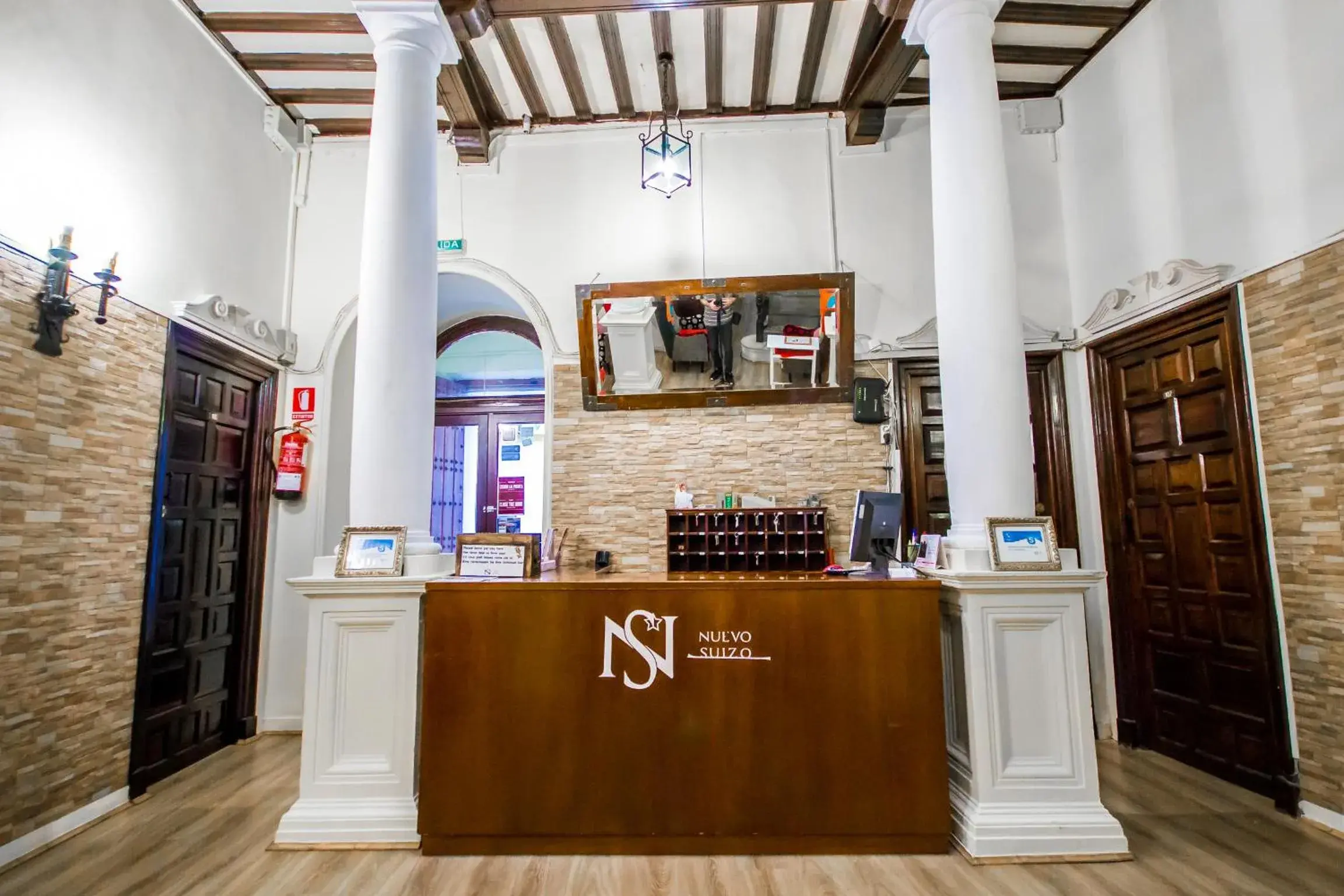 Lobby or reception in Nuevo Suizo Lobby or reception in Nuevo Suizo