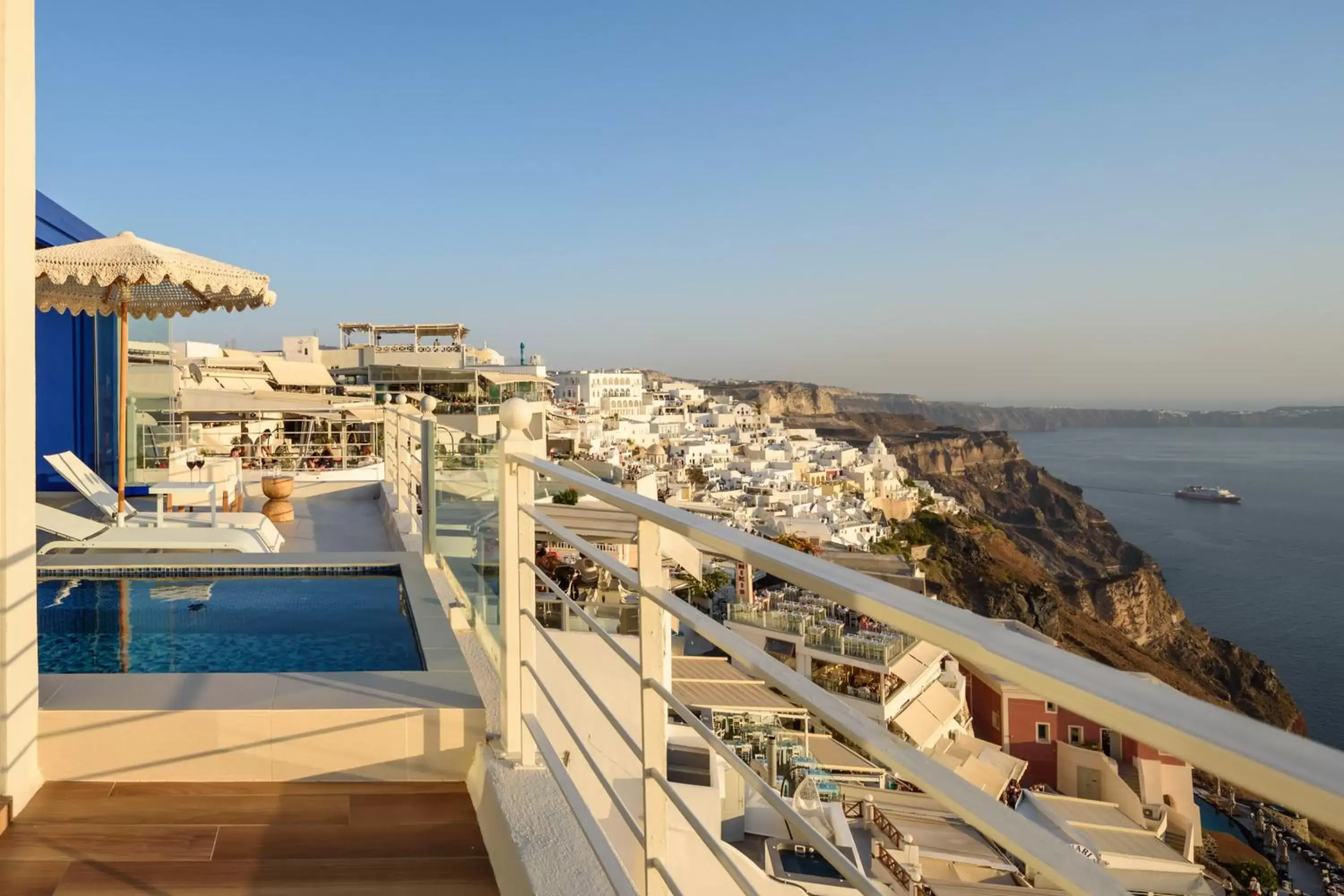 Balcony/Terrace in Nefeles Luxury Suites