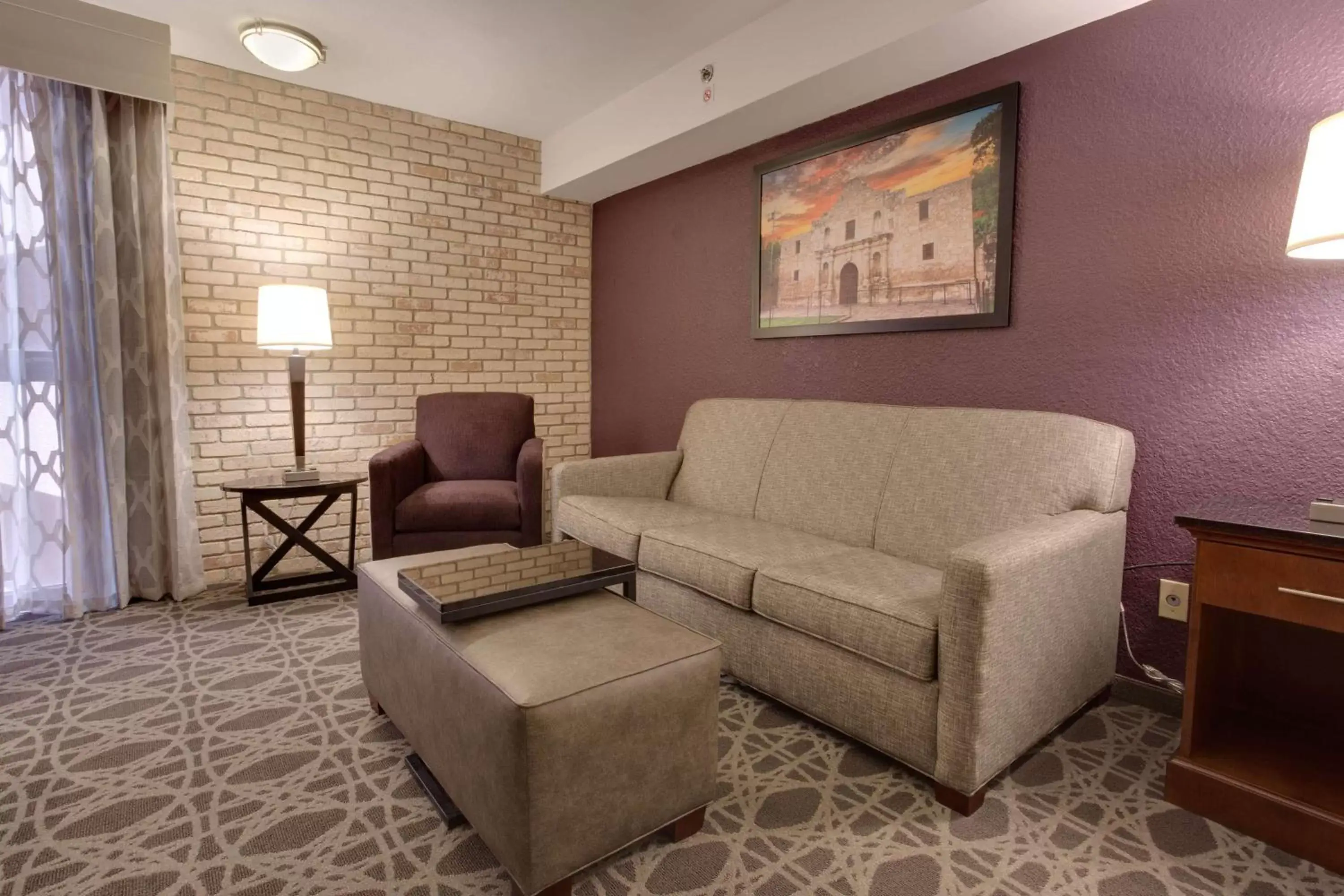 Photo of the whole room, Seating Area in Drury Plaza Hotel San Antonio Airport