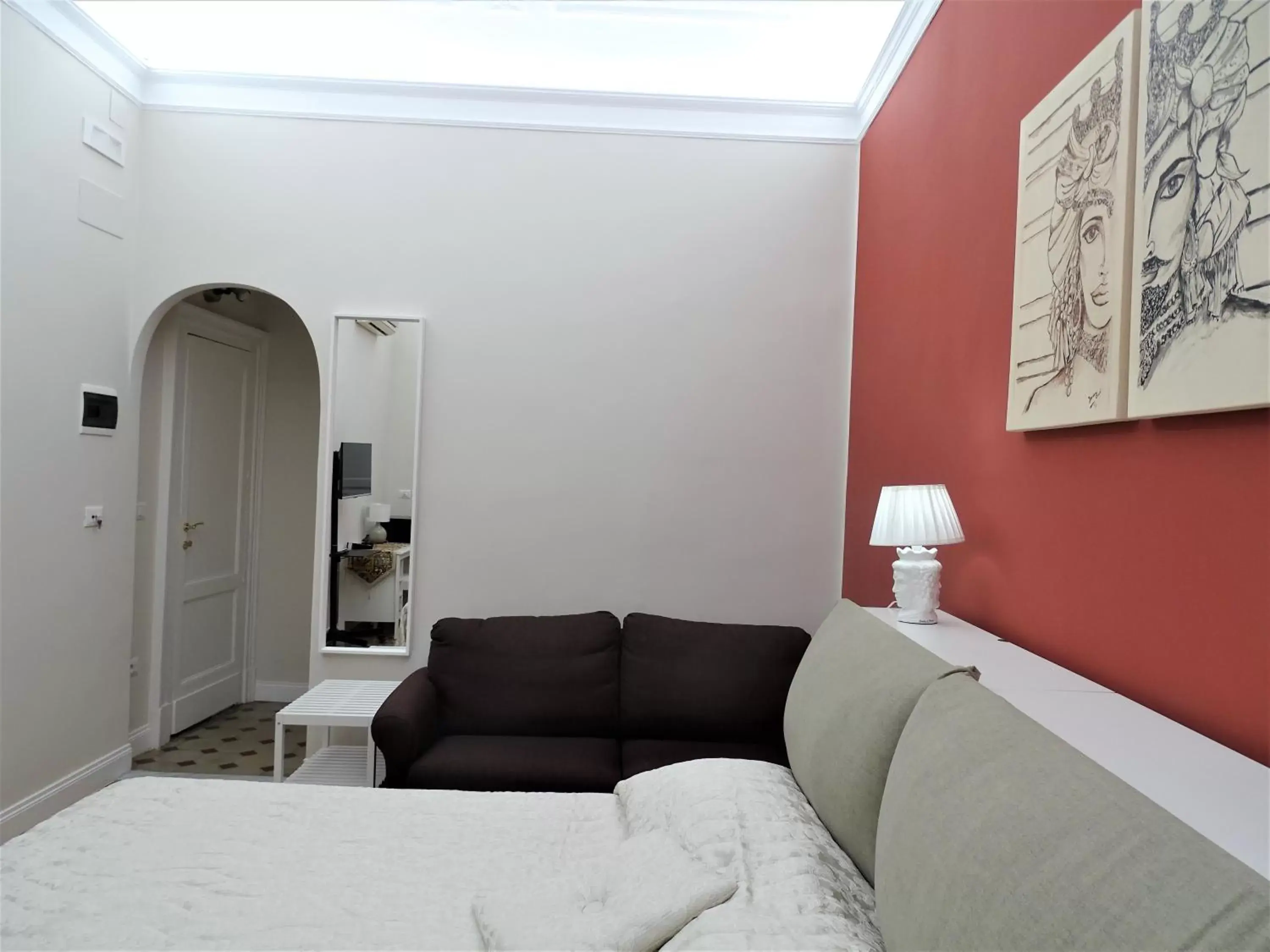 Bedroom, Seating Area in Sogno Etneo