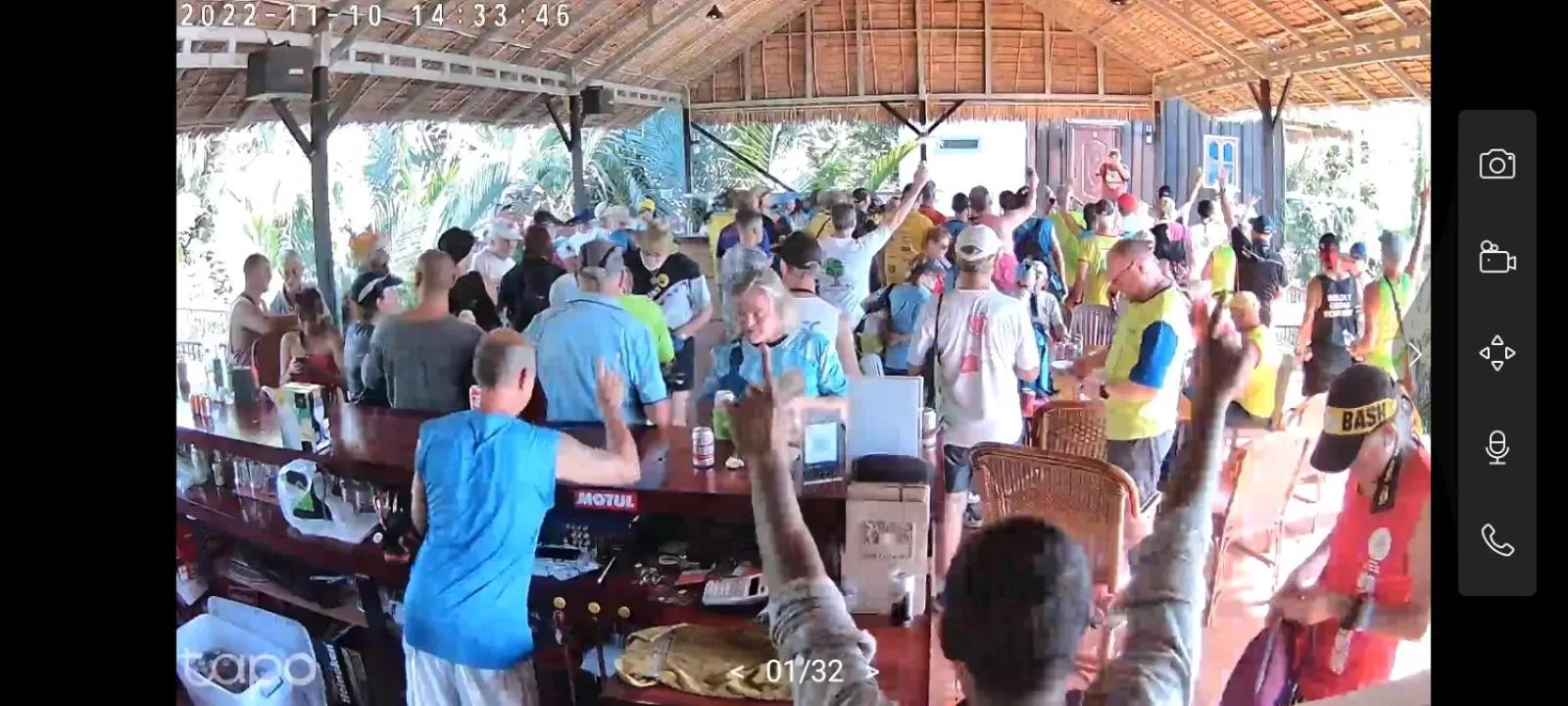 Lounge or bar in Green Mango Bungalows