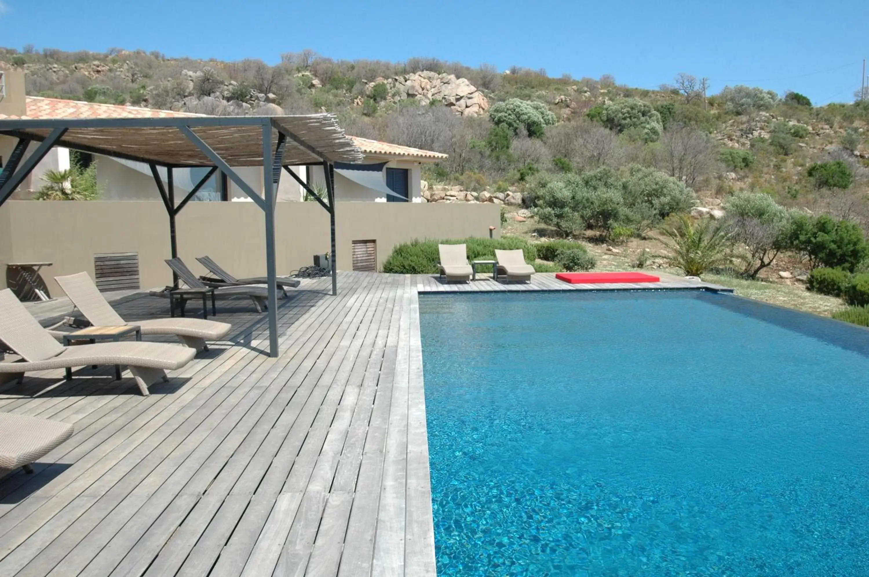 Balcony/Terrace, Swimming Pool in Chambres d'Hôtes Bianca Casa