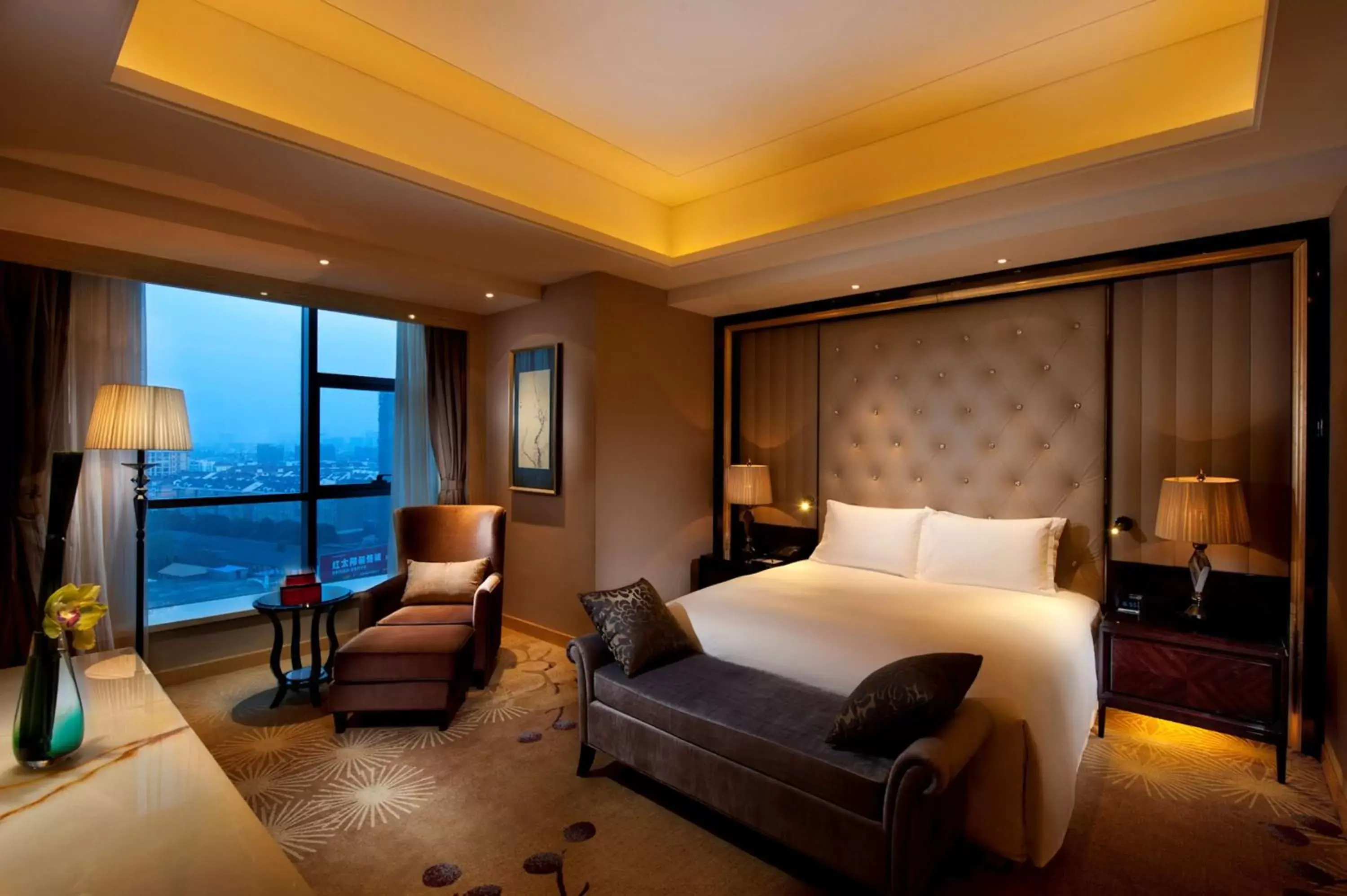 Bed in Hilton Nanjing