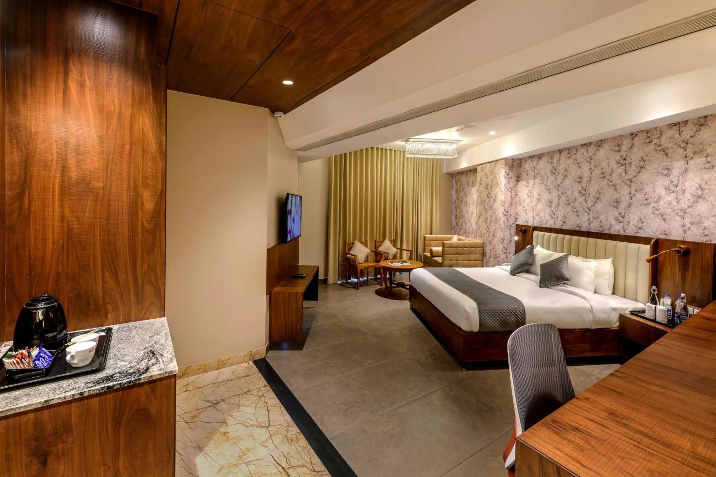 Photo of the whole room, Bed in Sundex Hotel