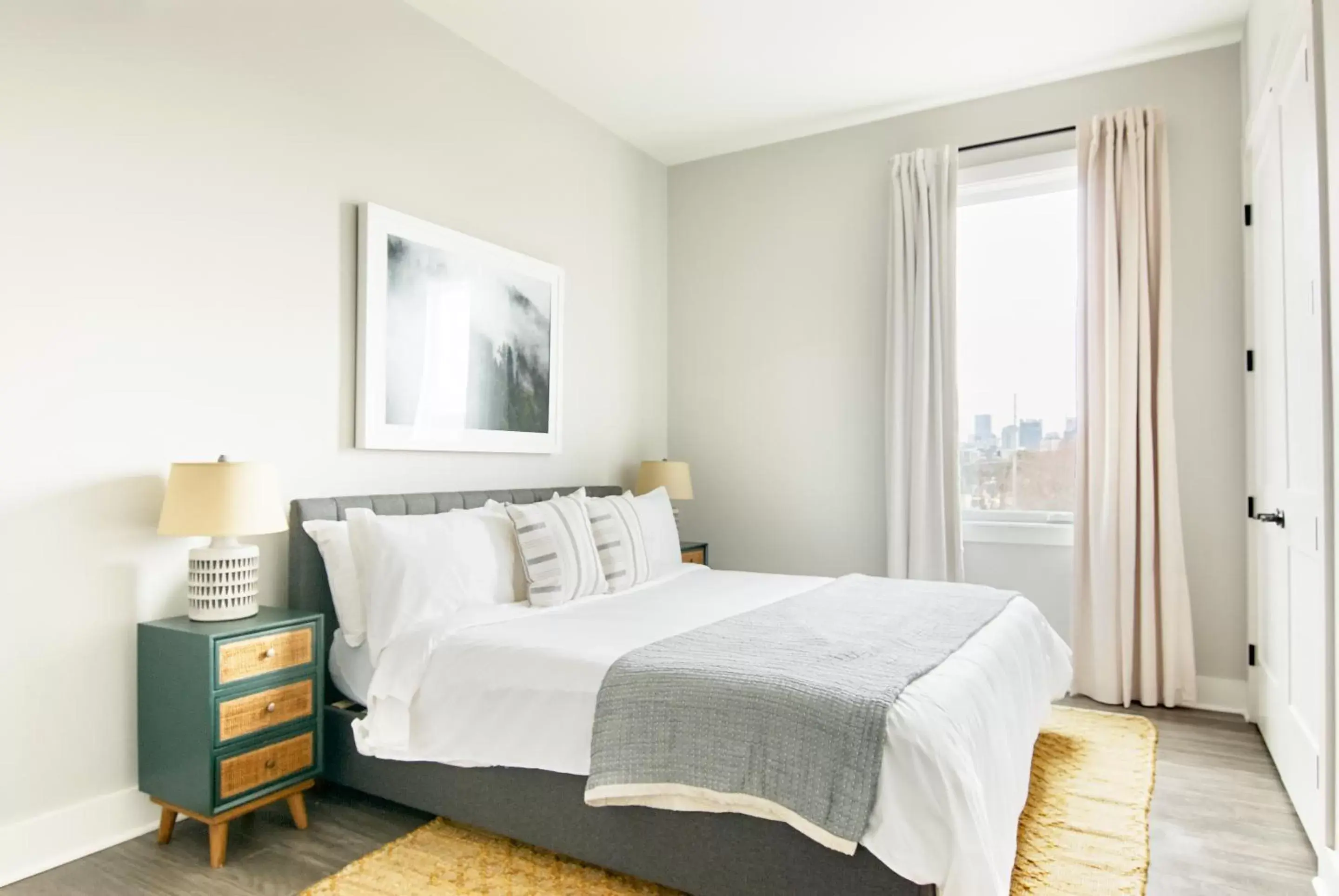 Living room, Bed in Sonder The Retreat