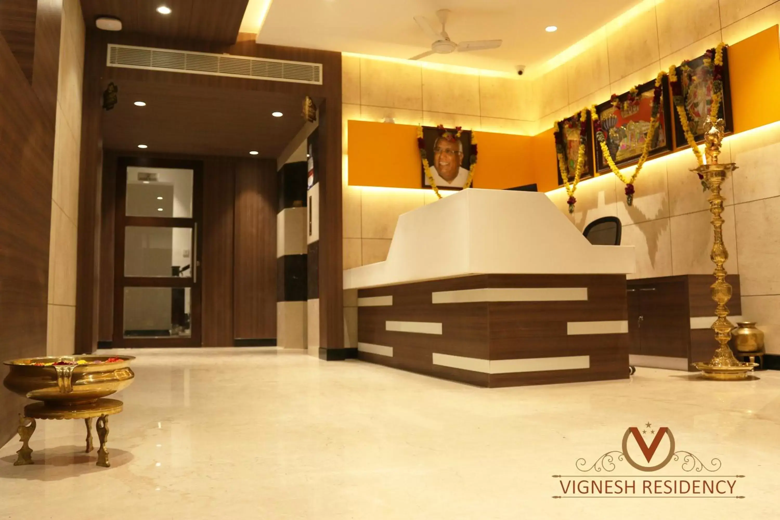 Lobby or reception in Vignesh Residency Lobby or reception in Vignesh Residency