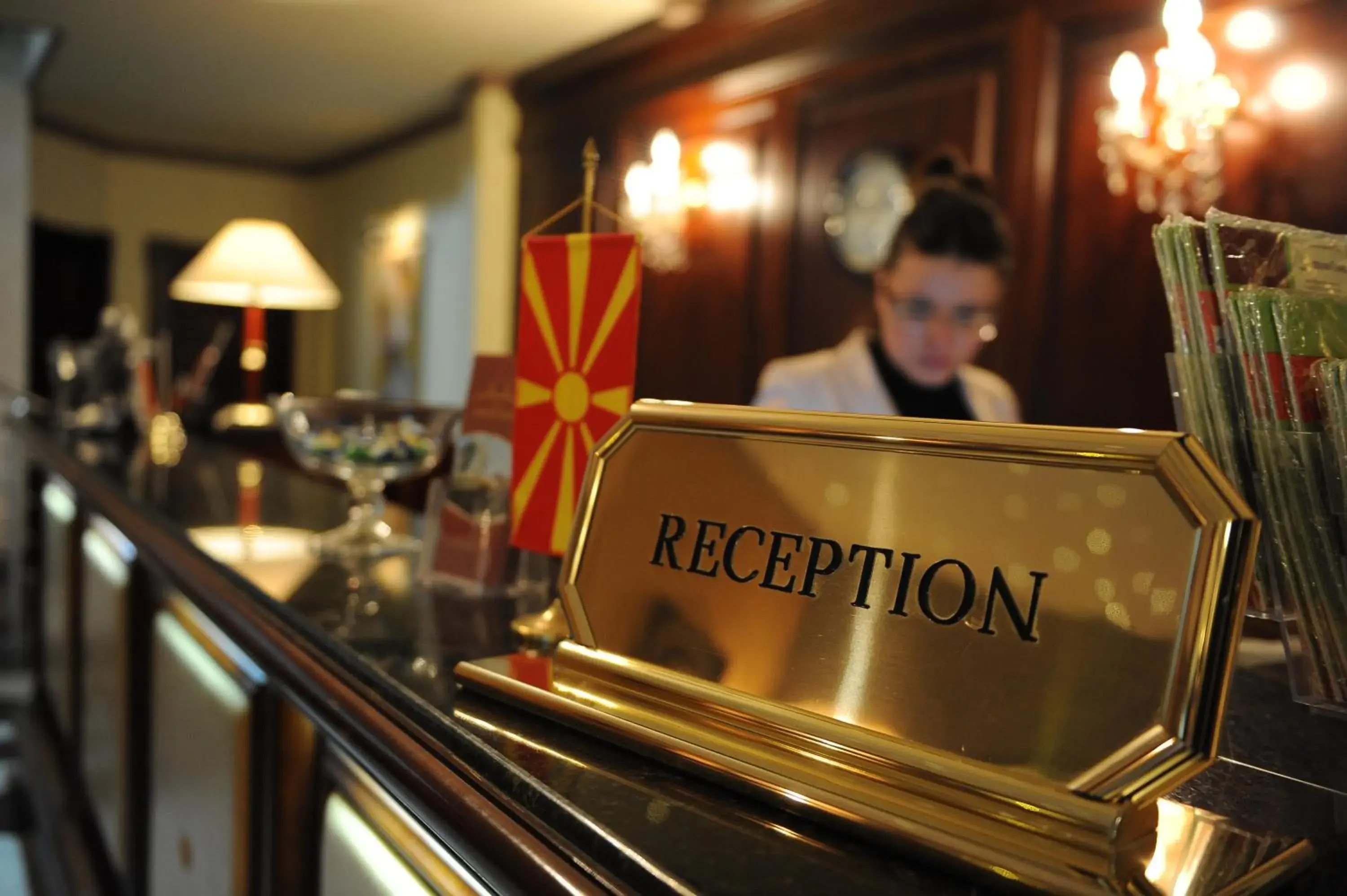 Lobby or reception in Millenium Palace Lobby or reception in Millenium Palace
