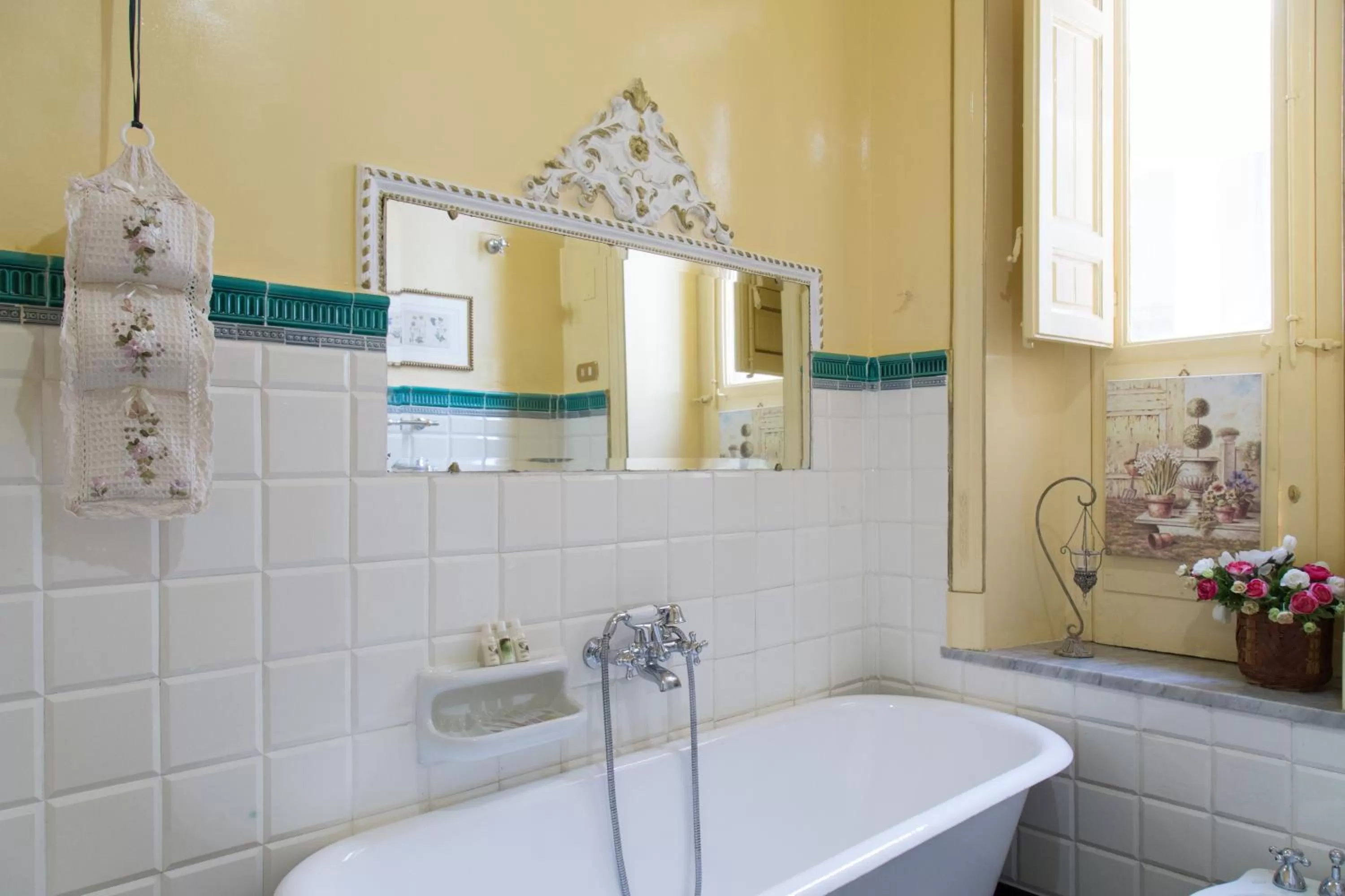 Bathroom in Dimora La Commare