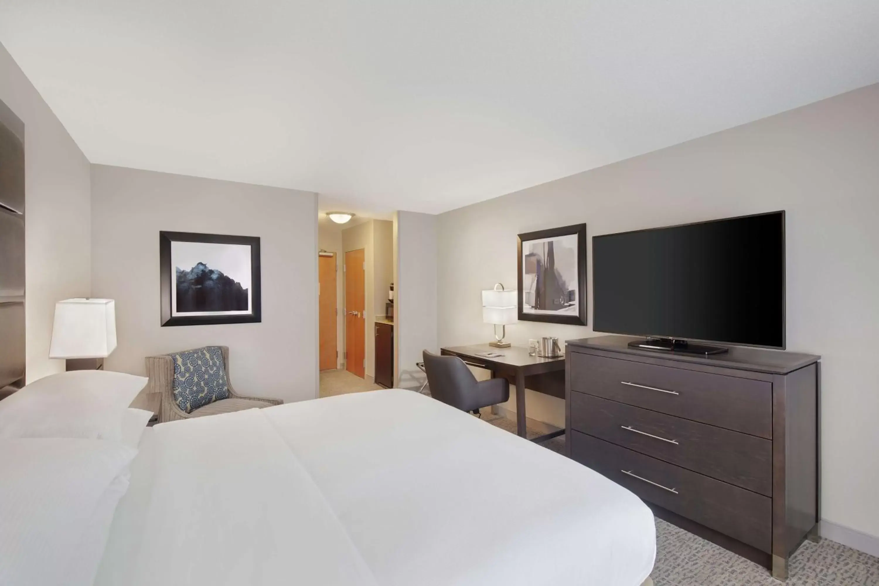 Bedroom, TV/Entertainment Center in DoubleTree Richmond Airport
