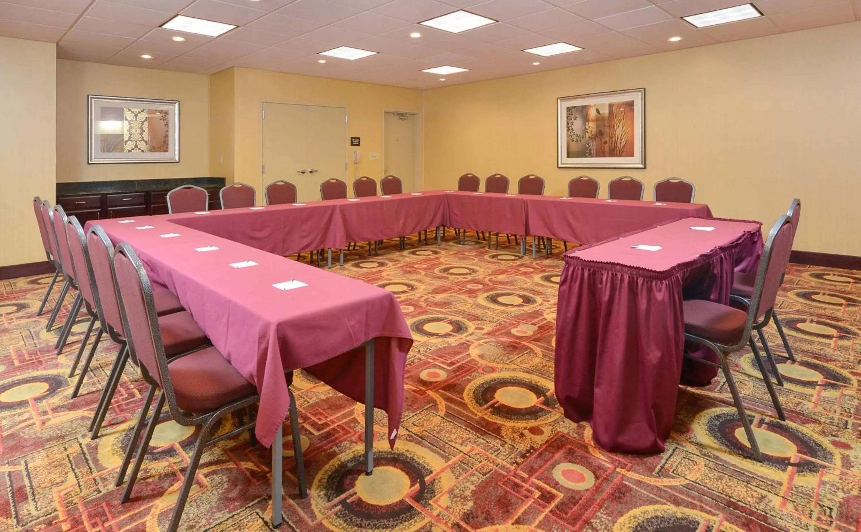 Meeting/conference room in Hampton Inn Muscatine