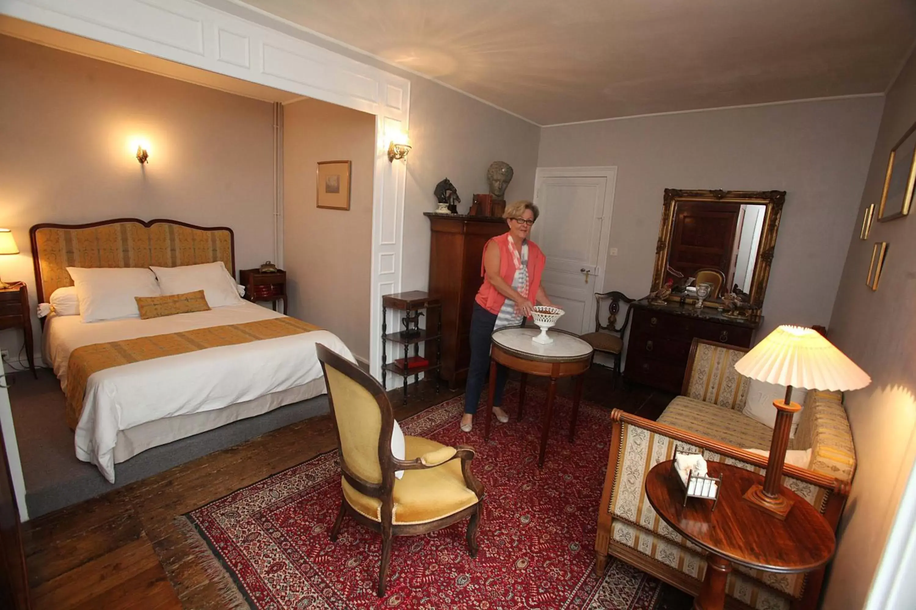 Seating area in Le Logis De Ruelle