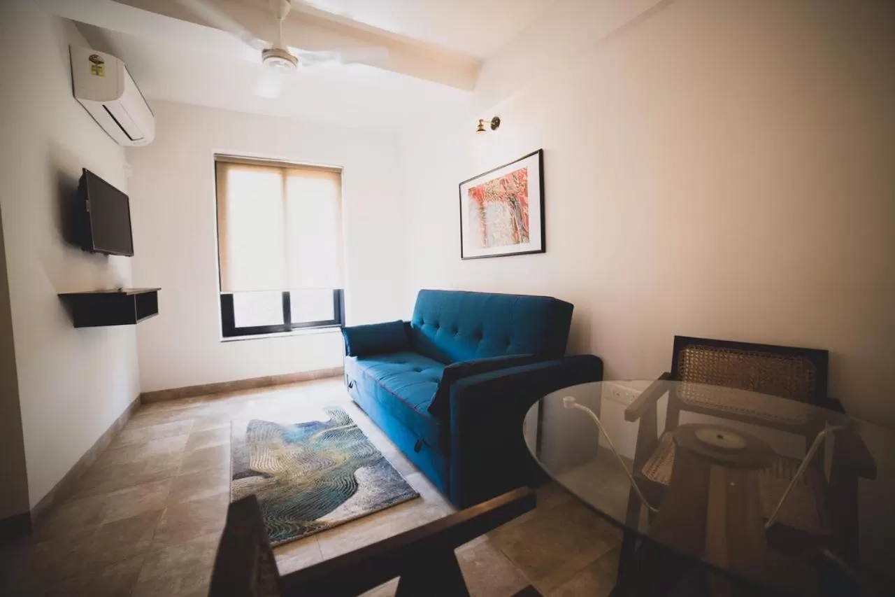 Living room, Seating Area in HALF Hotel, Calangute