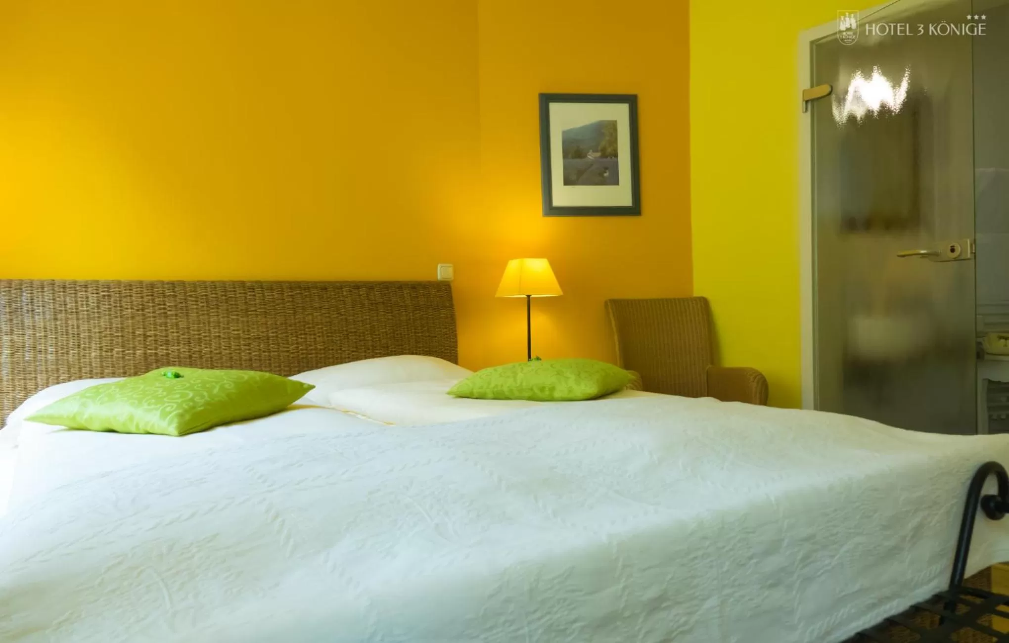 Bed in Hotel 3 Könige