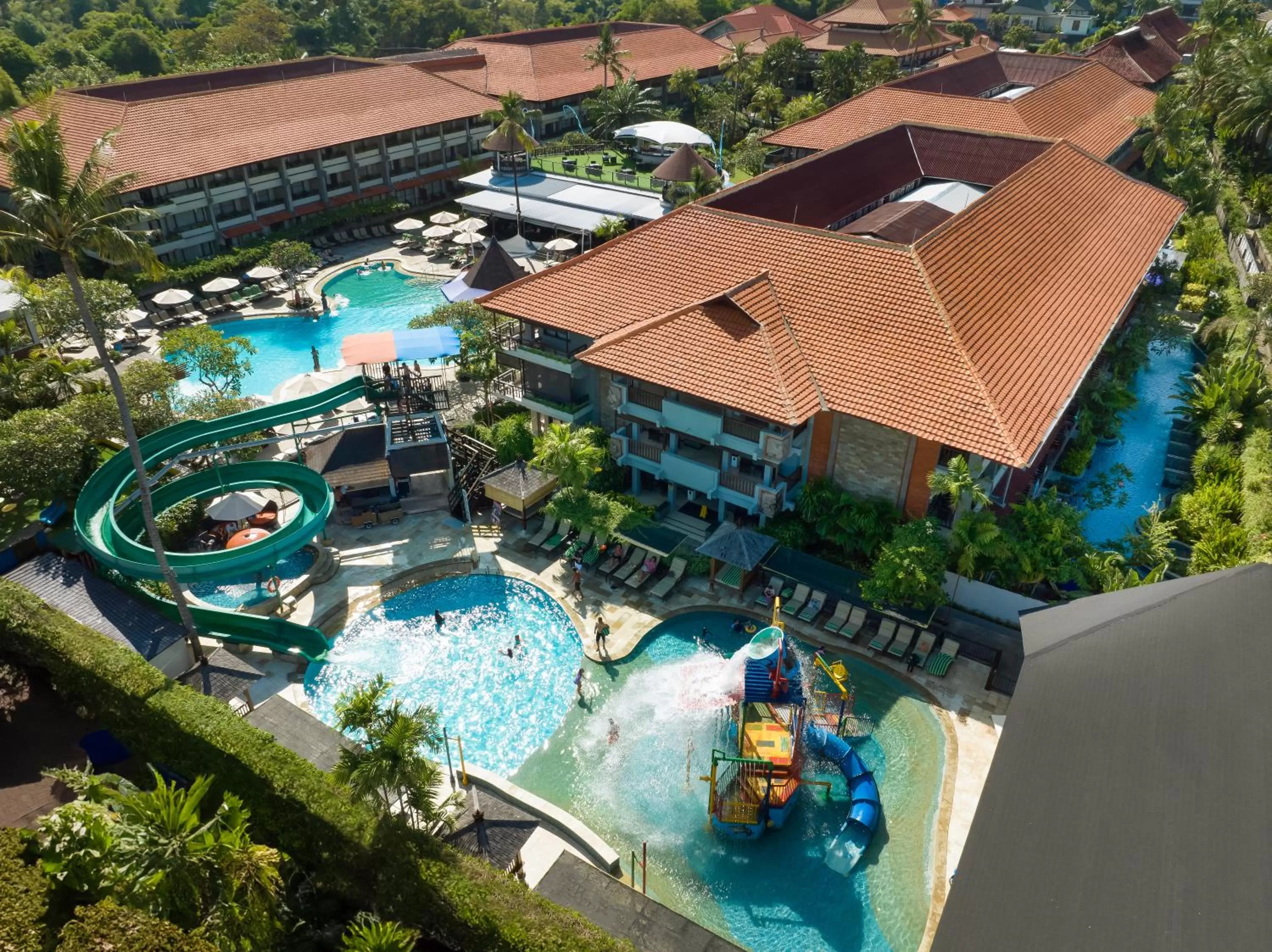 Aqua park in Bali Dynasty Resort