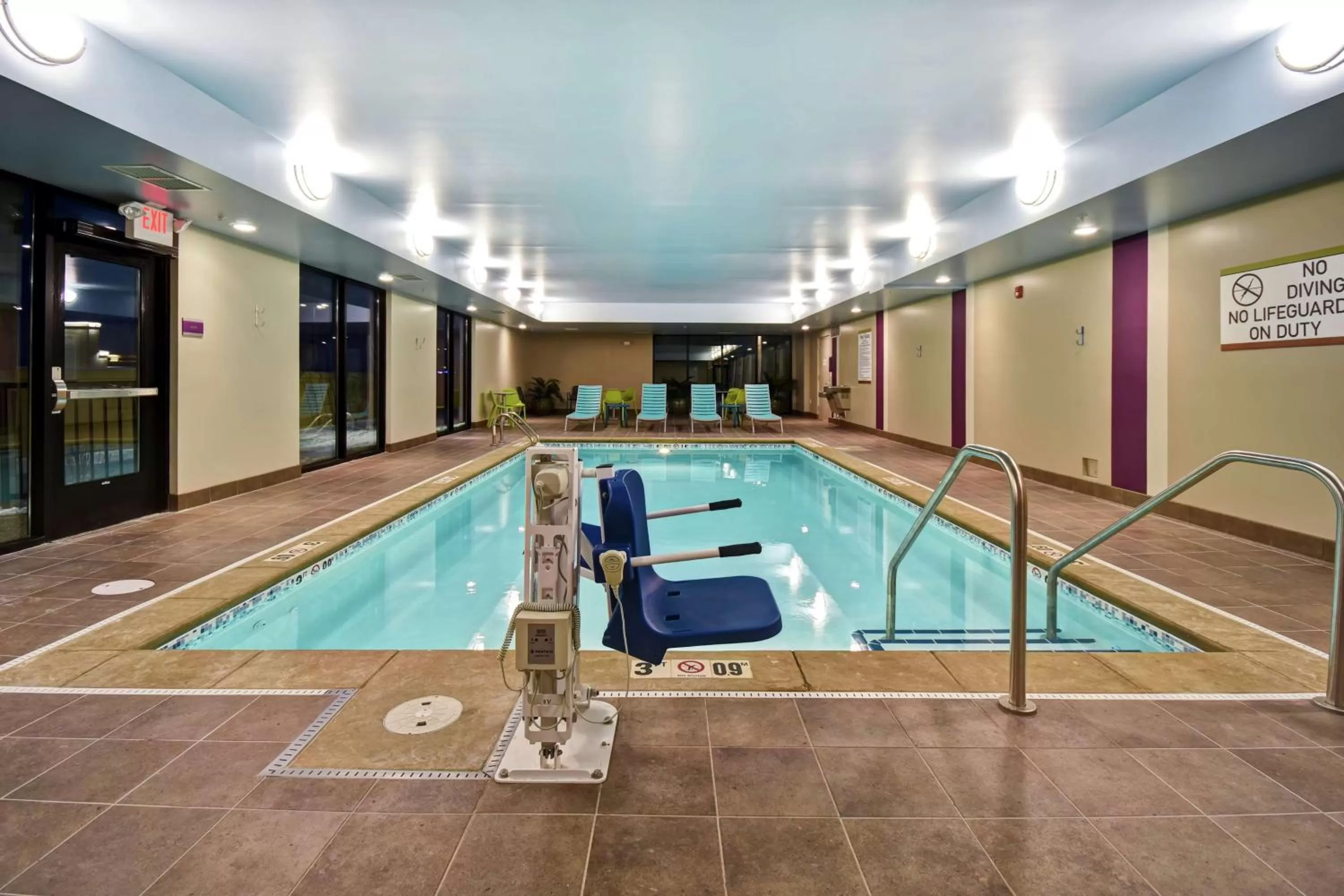 Pool view in Home2 Suites By Hilton Eagan Minneapolis