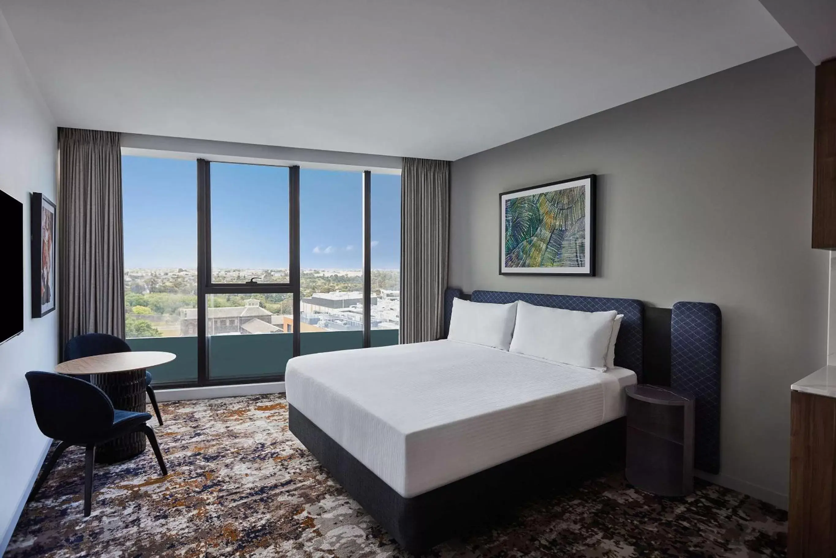 Bedroom, Mountain View in Adina Apartment Hotel Melbourne, Pentridge