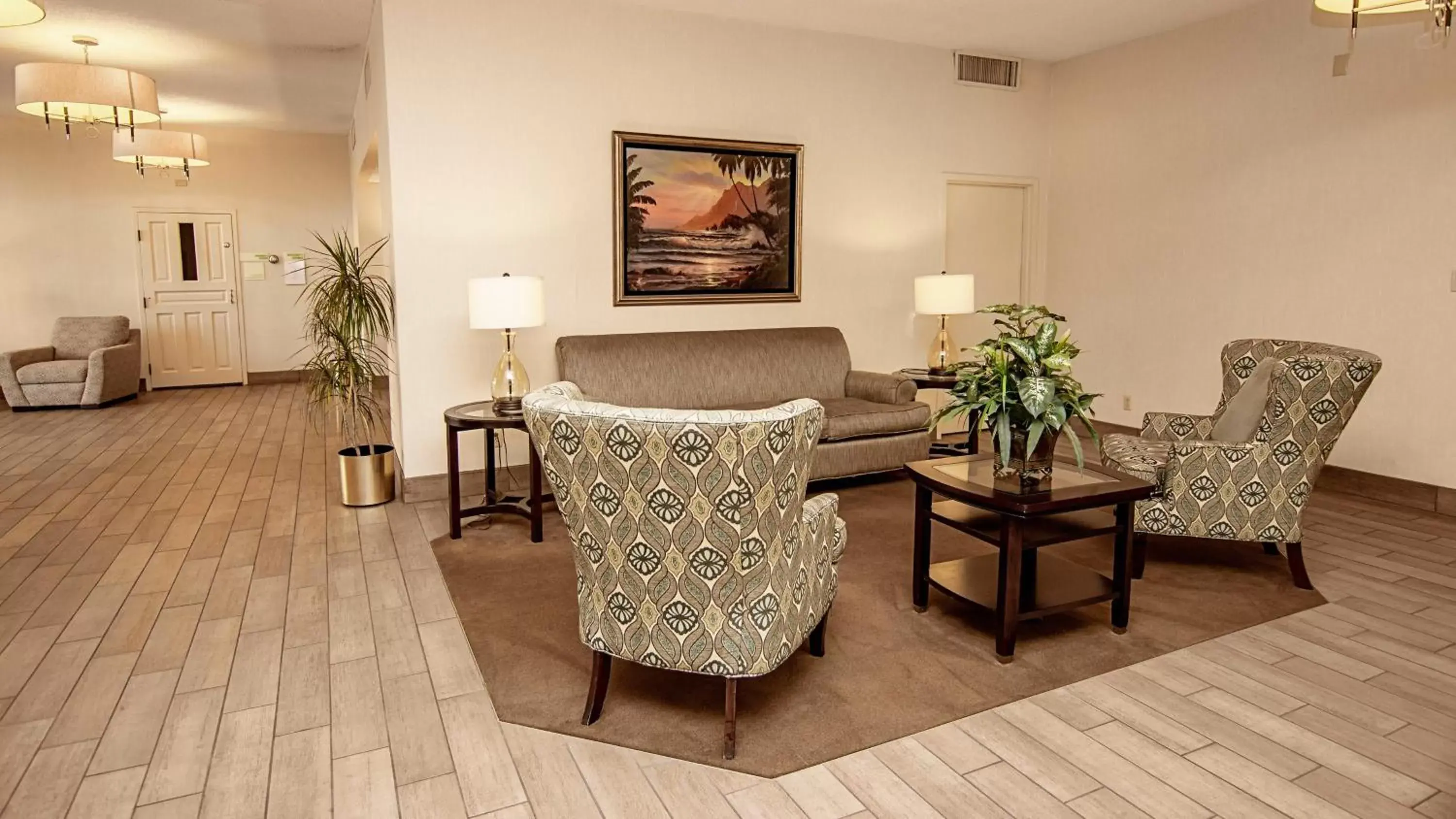 Lobby or reception in Clarion Inn Elmira-Horseheads Lobby or reception in Clarion Inn Elmira-Horseheads