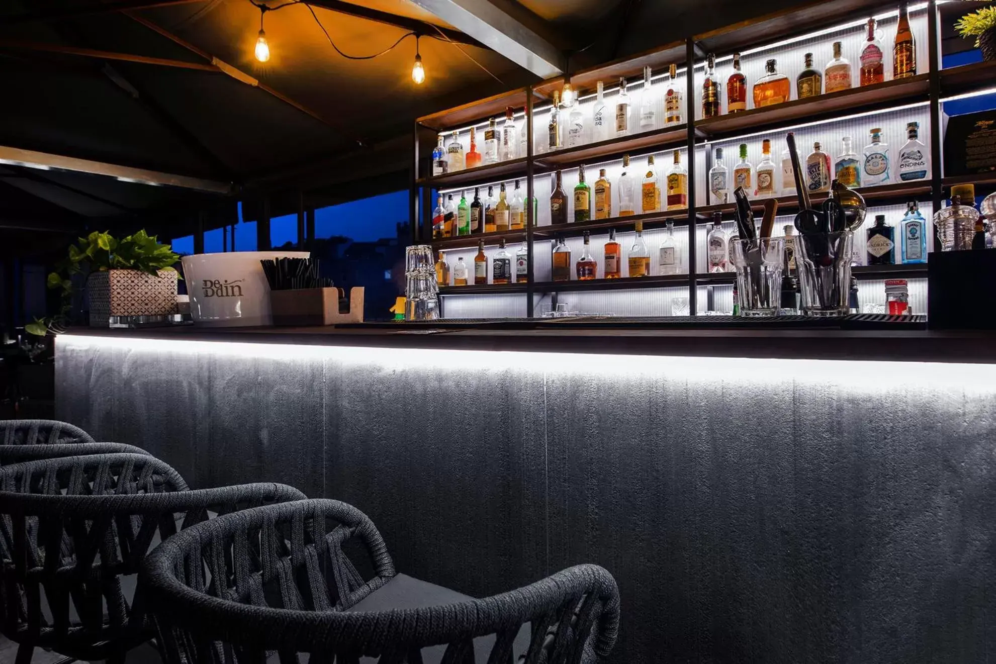 Lounge or bar in Hotel 87 eighty-seven - Maison d'Art Collection Lounge or bar in Hotel 87 eighty-seven - Maison d'Art Collection