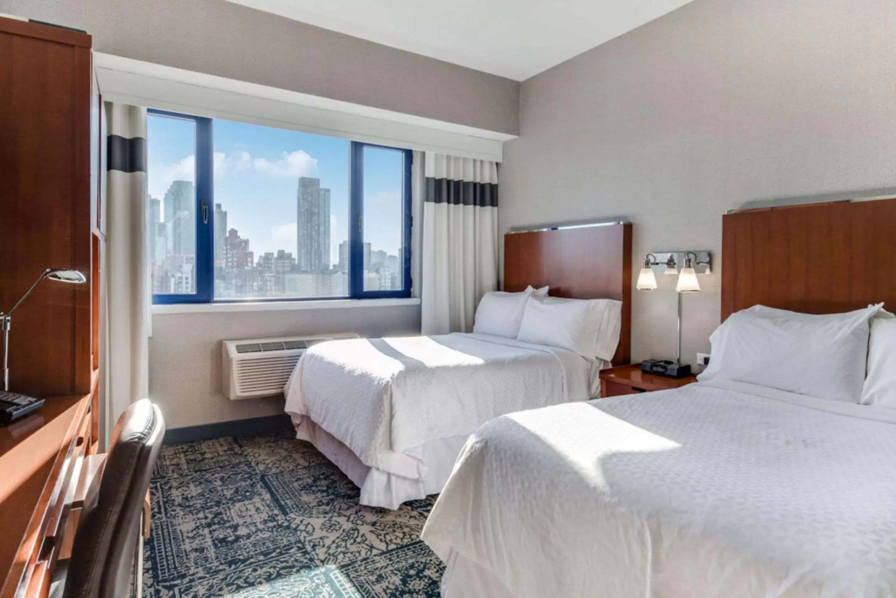 Double Room with Two Double Beds and City View - Non-Smoking in Vista LIC Hotel, Premier Collection by Best Western Double Room with Two Double Beds and City View - Non-Smoking in Vista LIC Hotel, Premier Collection by Best Western