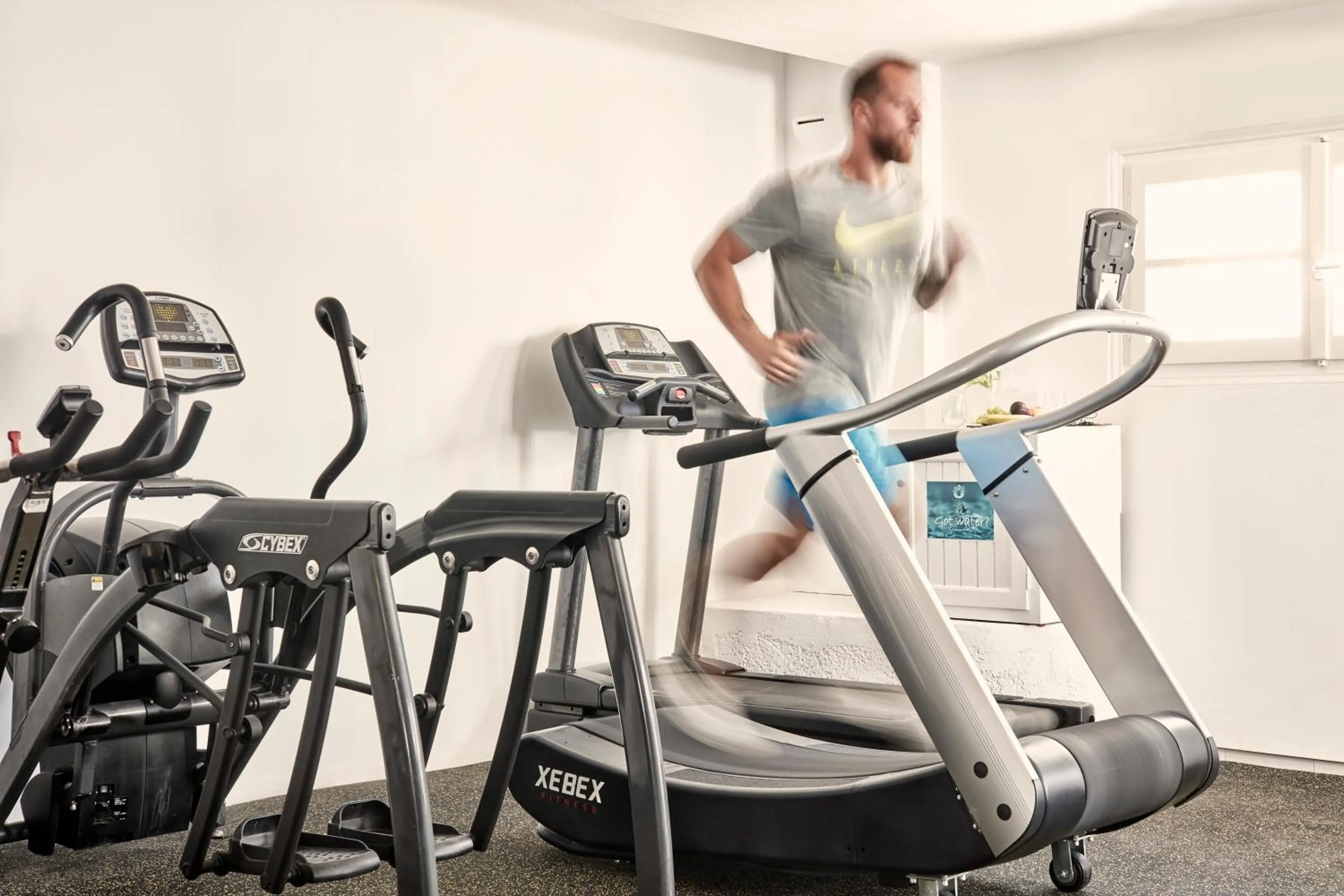 Fitness centre/facilities in Mykonos Princess Hotel