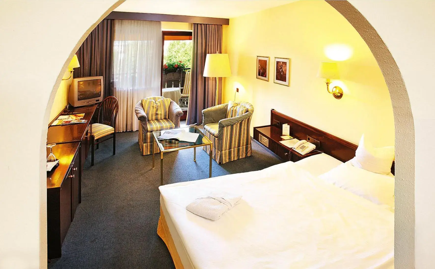 Bedroom in Wellnesshotel Wittelsbach