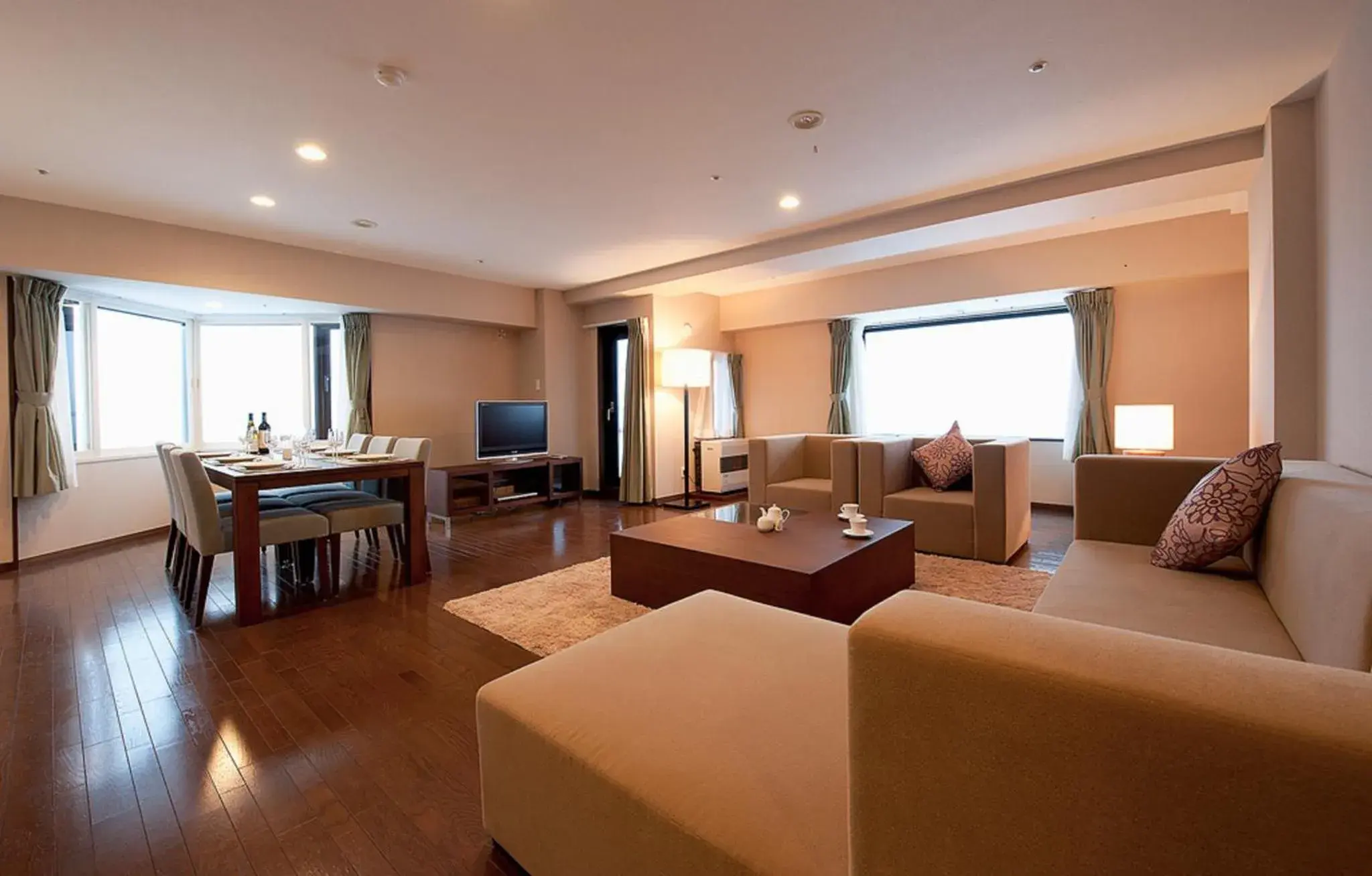 Living room, Seating Area in One Niseko Resort Towers