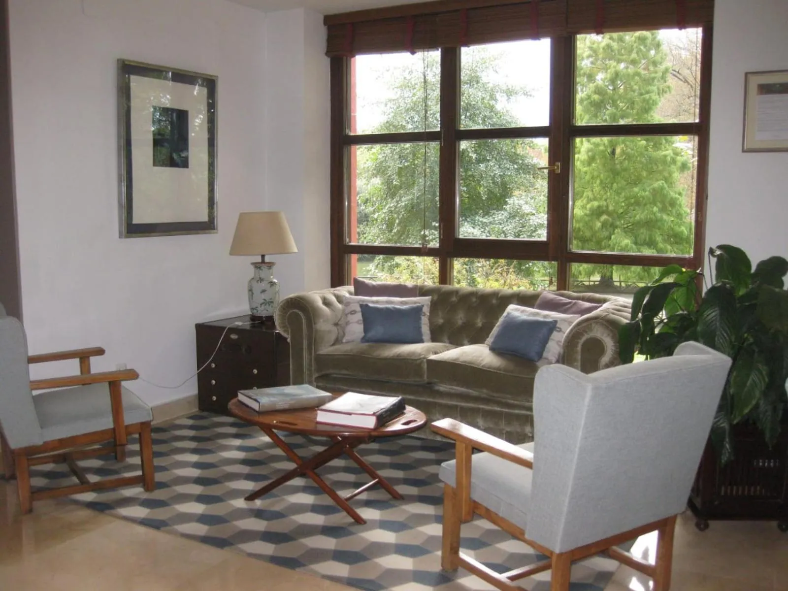 Lobby or reception in Parador de Gijón