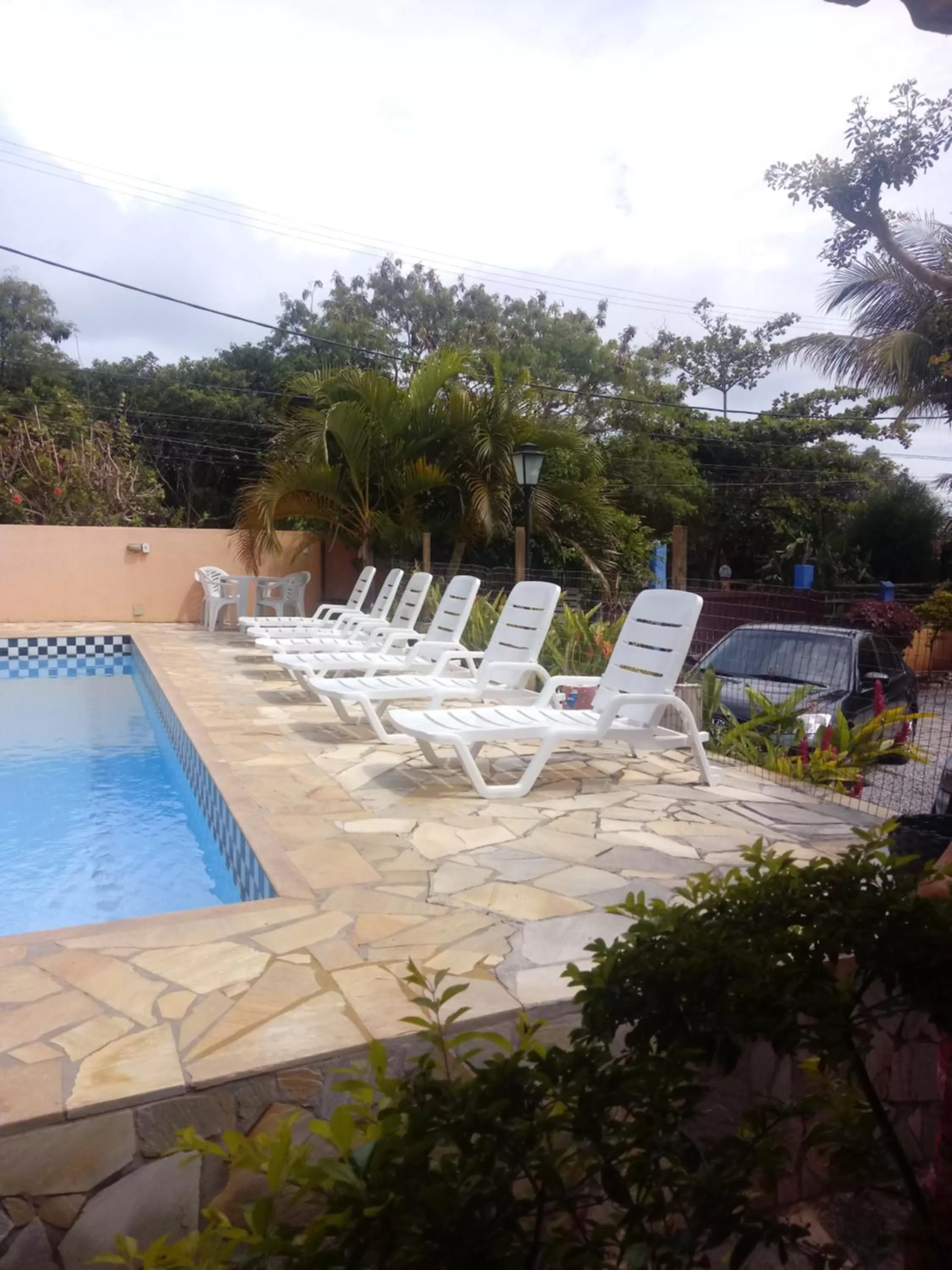 Swimming pool in Pousada Barcarola