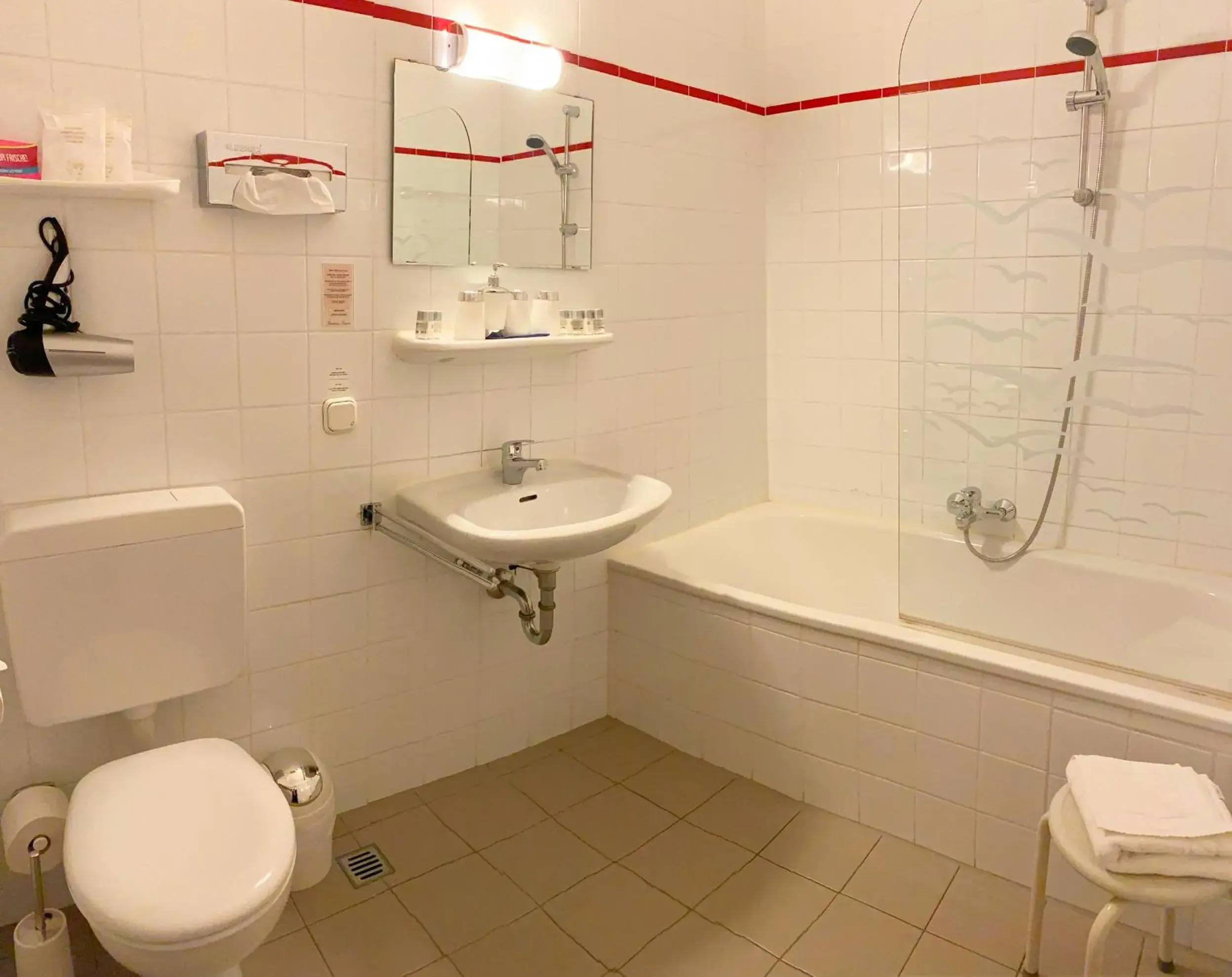 Bathroom in Altstadthotel Augsburg