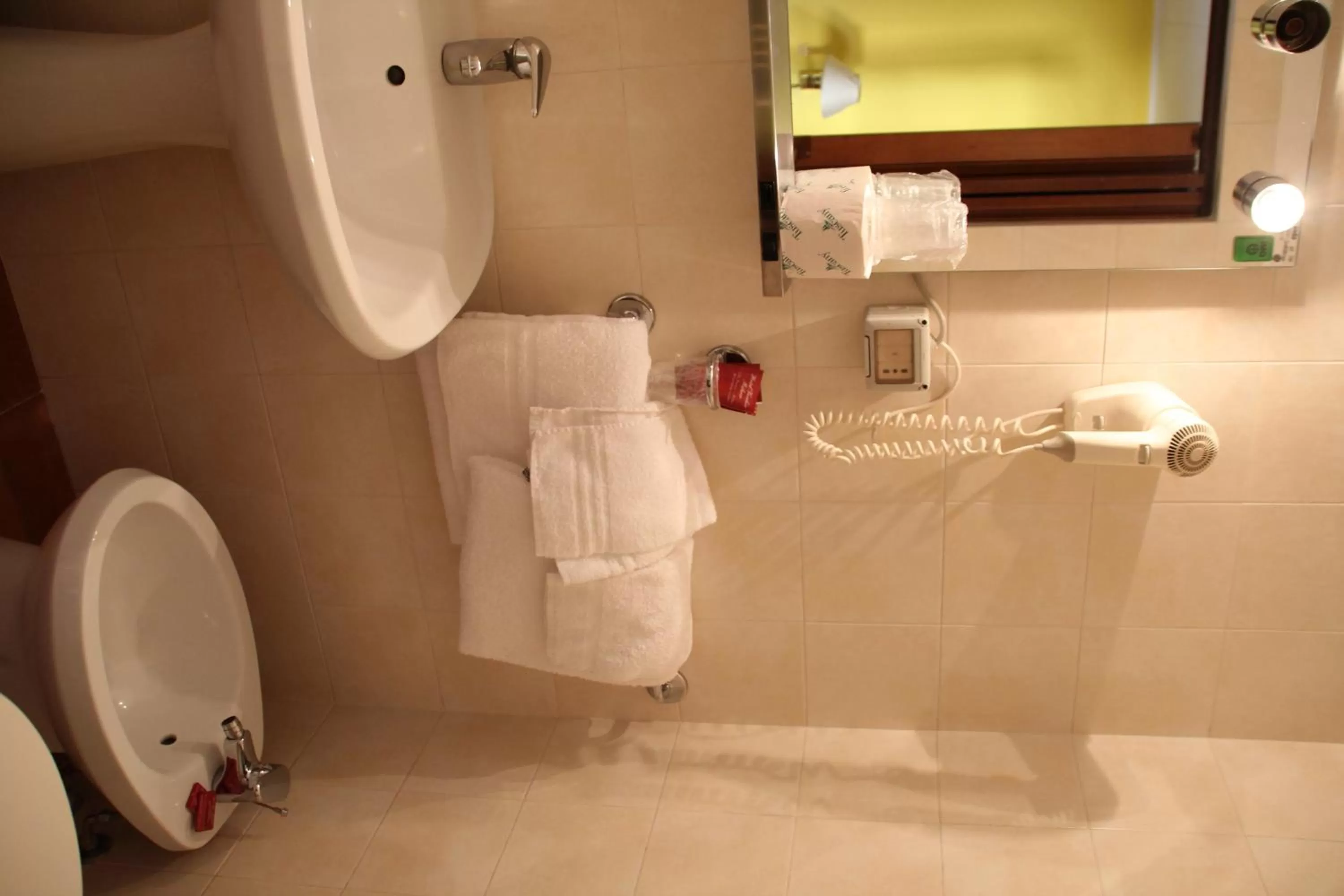 Bathroom in Hotel Vecchia Milano