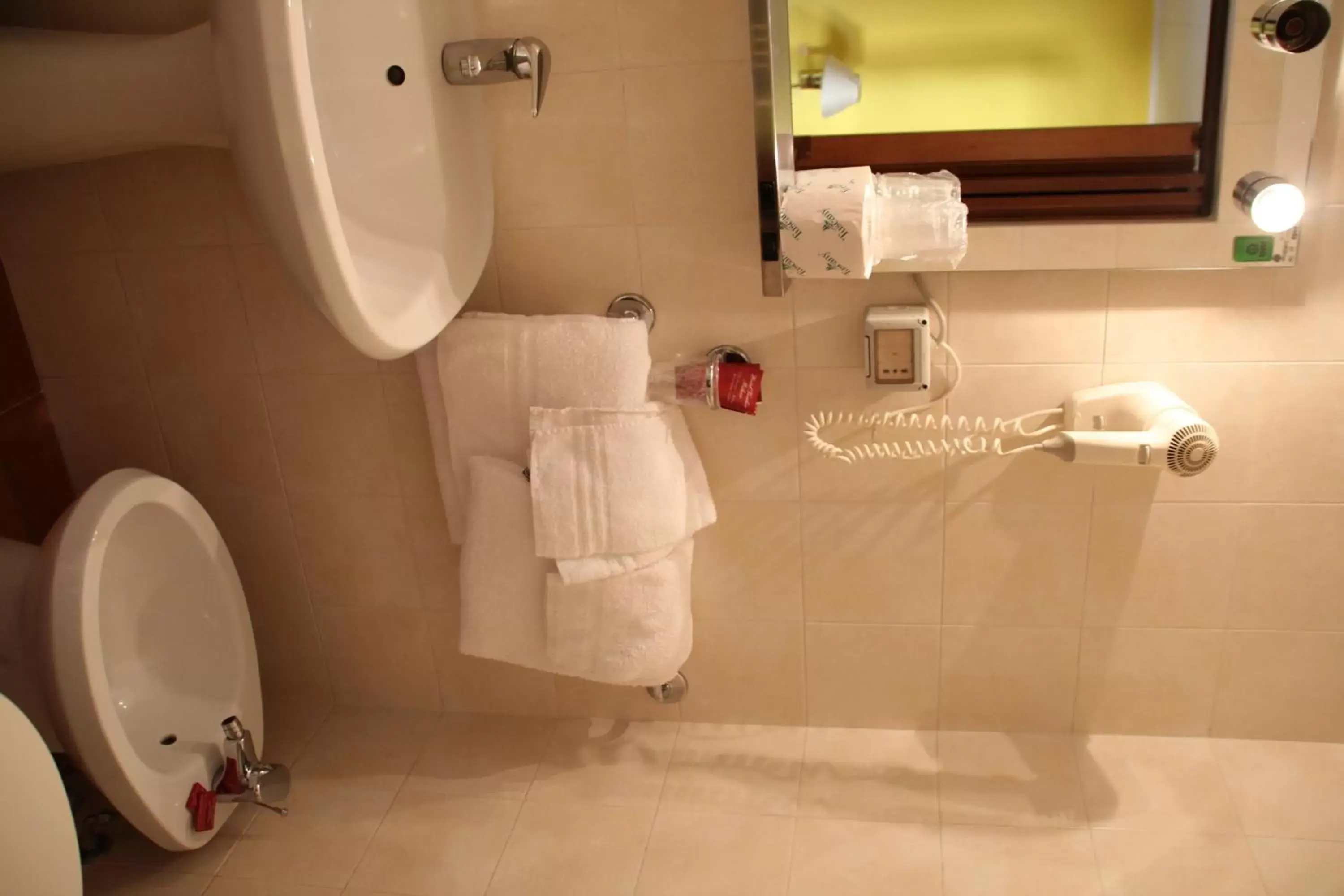 Bathroom in Hotel Vecchia Milano Bathroom in Hotel Vecchia Milano