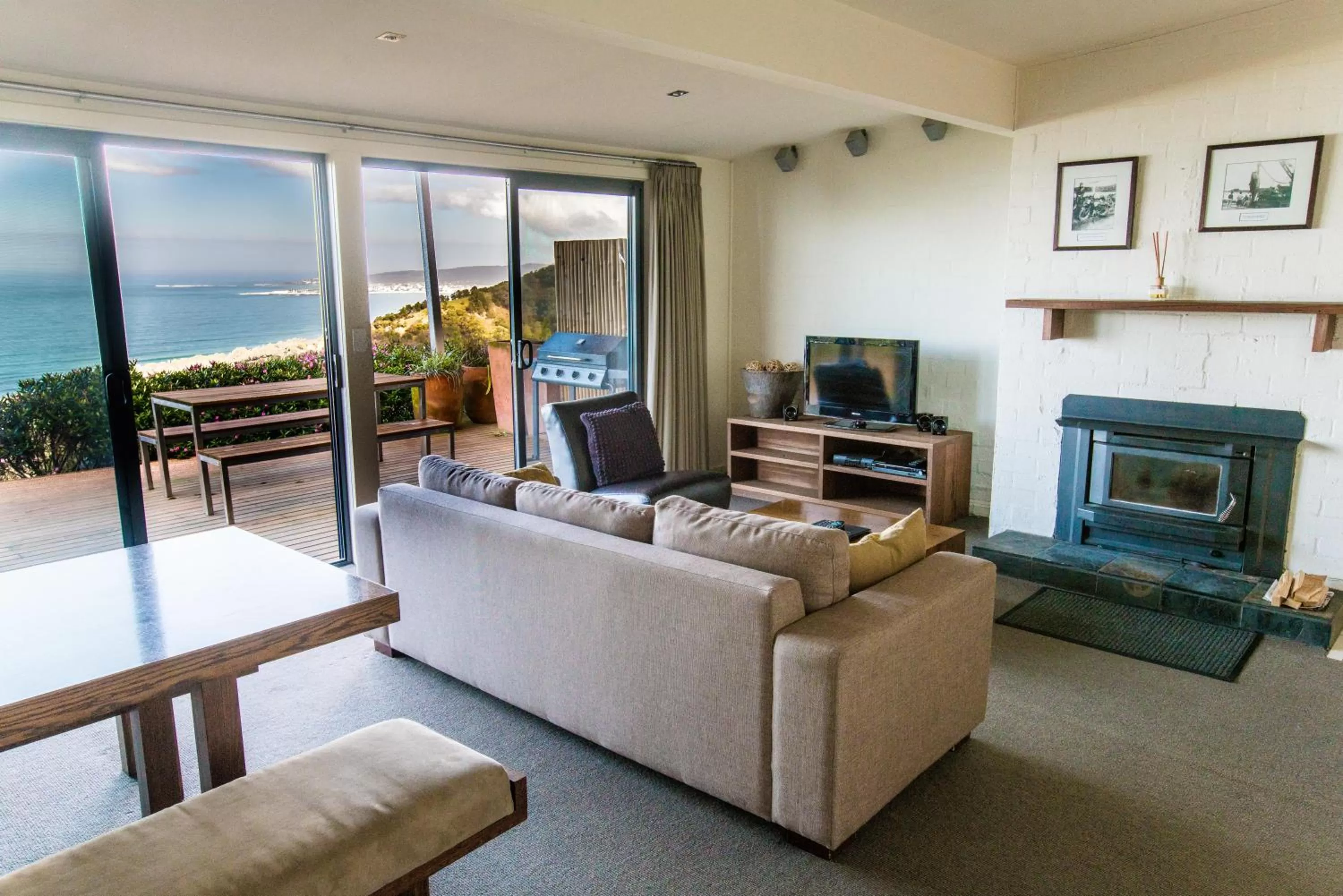 Living room in Beacon Point Ocean View Villas