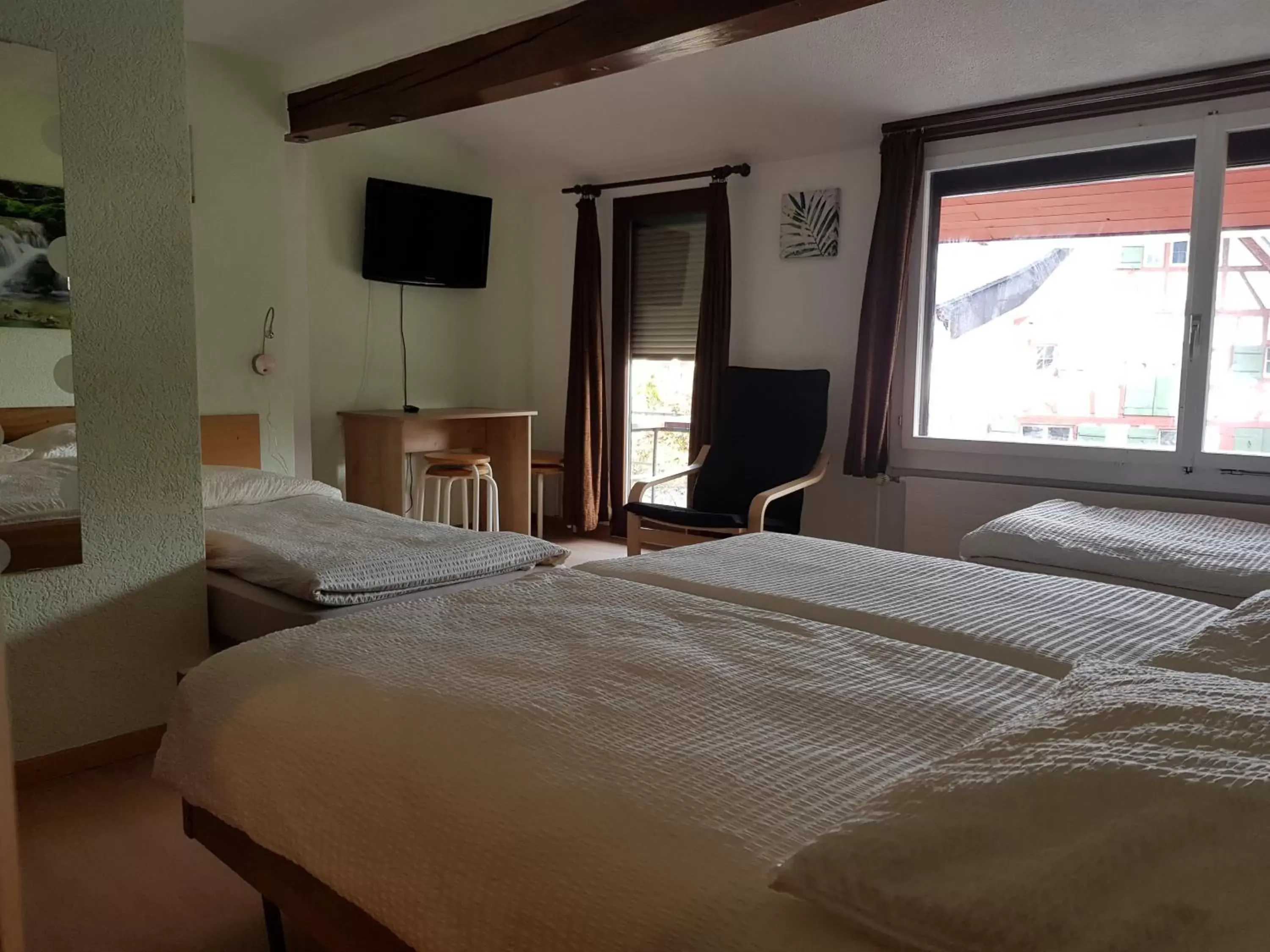 Bed in Garni-Hotel Mühletal