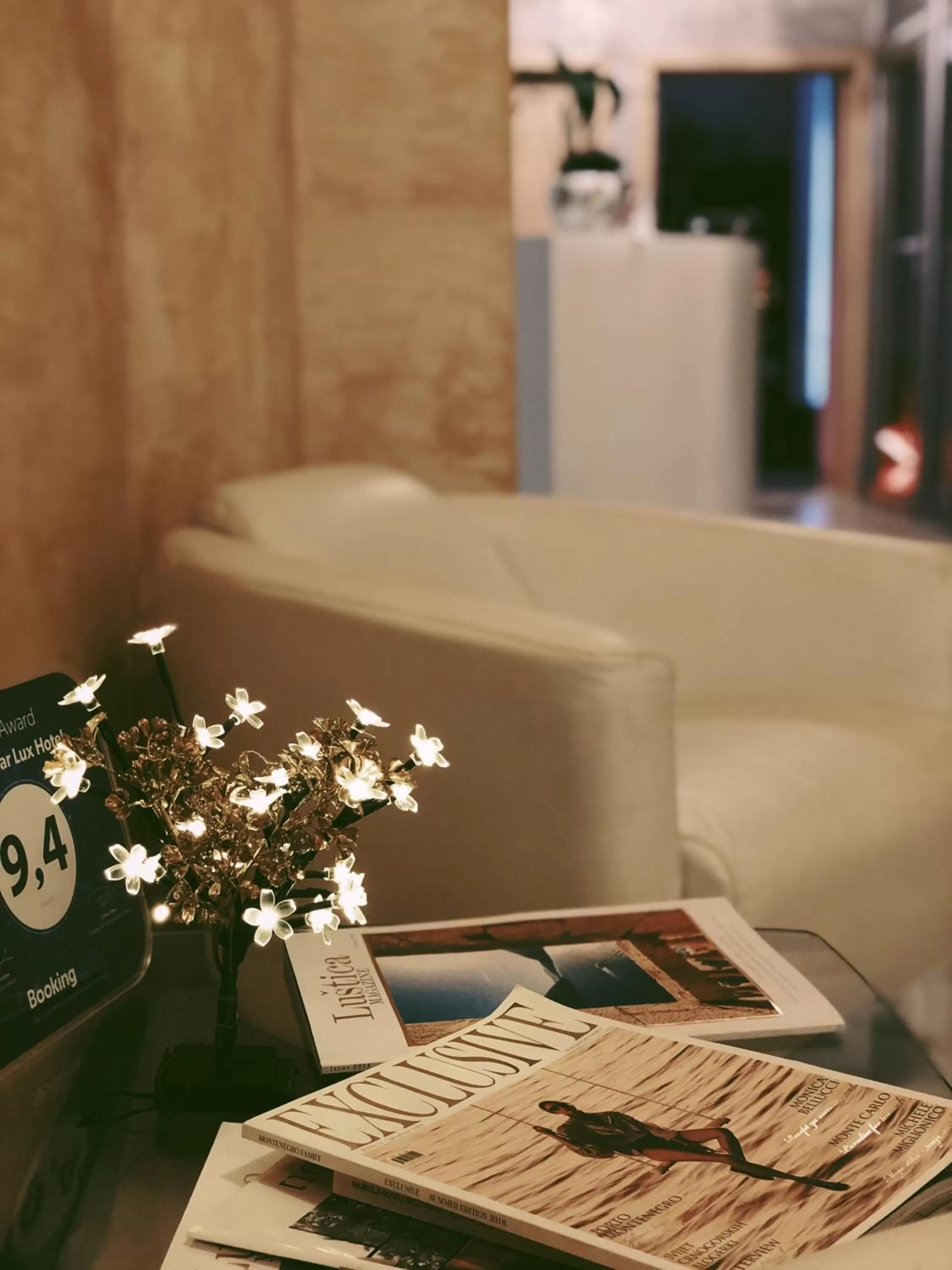 Decorative detail in Hotel Alexandar Lux